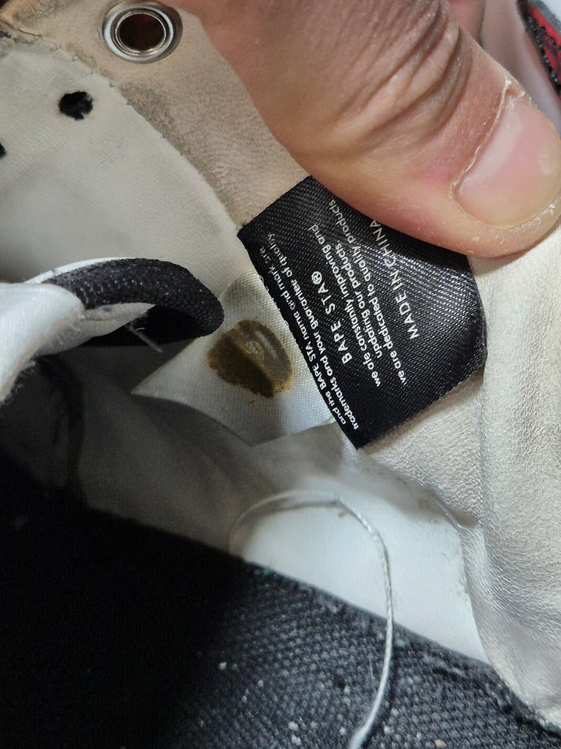 [280] 베이프스타 에어포스 검정 범고래 상품이미지10