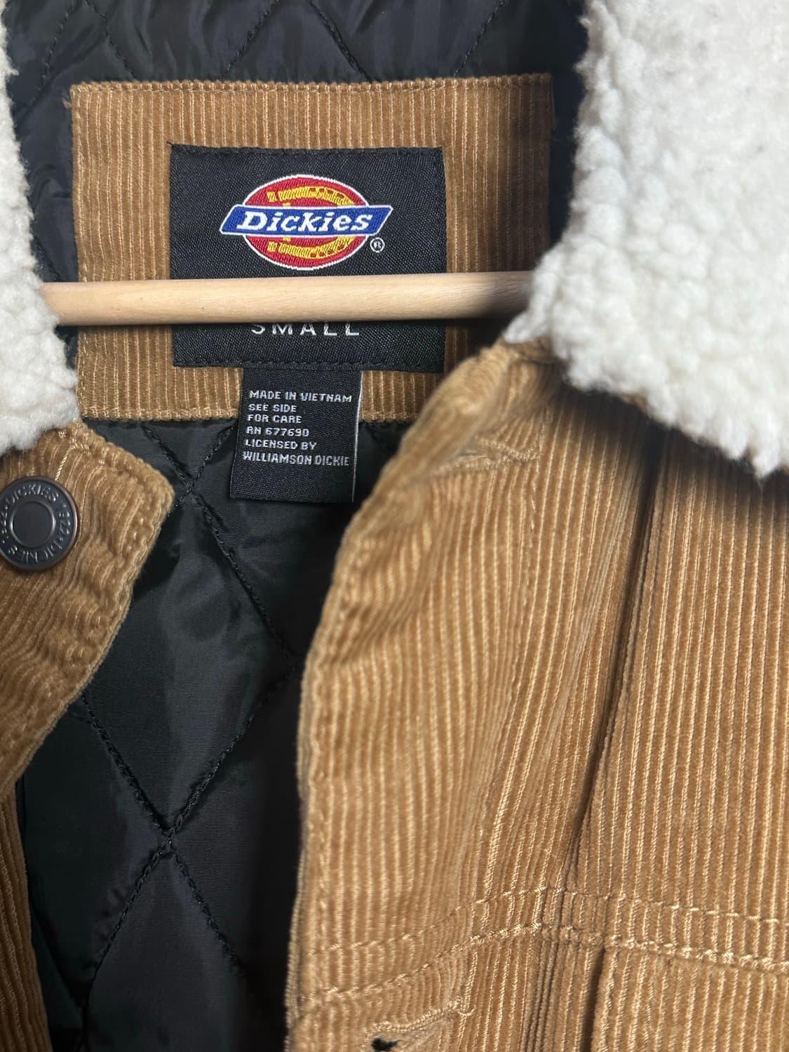 디키즈 코듀로이 쉐르파 자켓 S 상품이미지3