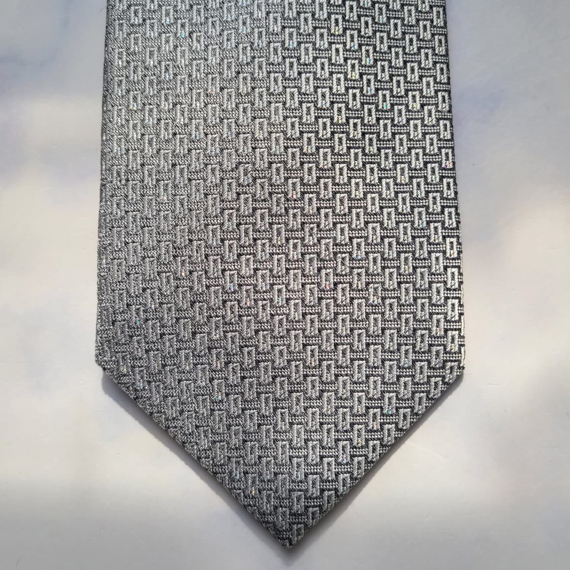 에스.티. 듀퐁 실크 패턴 넥타이 7.9cm 새제품 E707
 상품이미지5