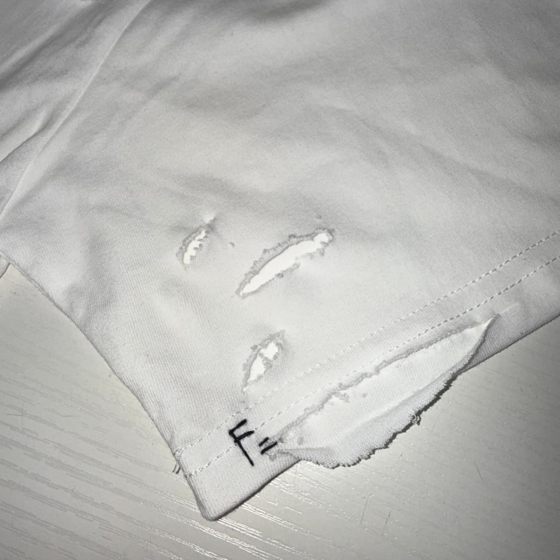 빈티지 라디오헤드 디스트로이드 데미지 반팔 티셔츠  상품이미지10