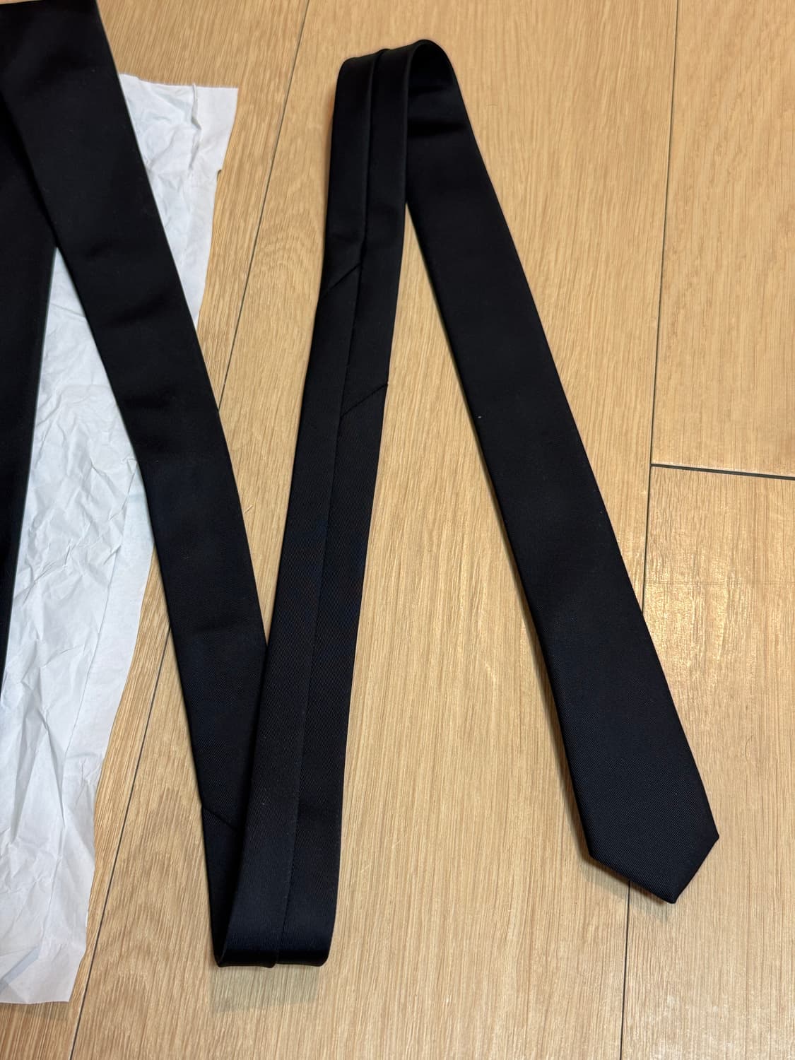 [150] 프라다 리나일론 개버딘 타이 블랙 상품이미지9