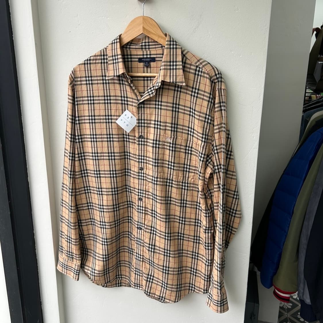 15977 - 버버리 노바 체크 셔츠 상품이미지2