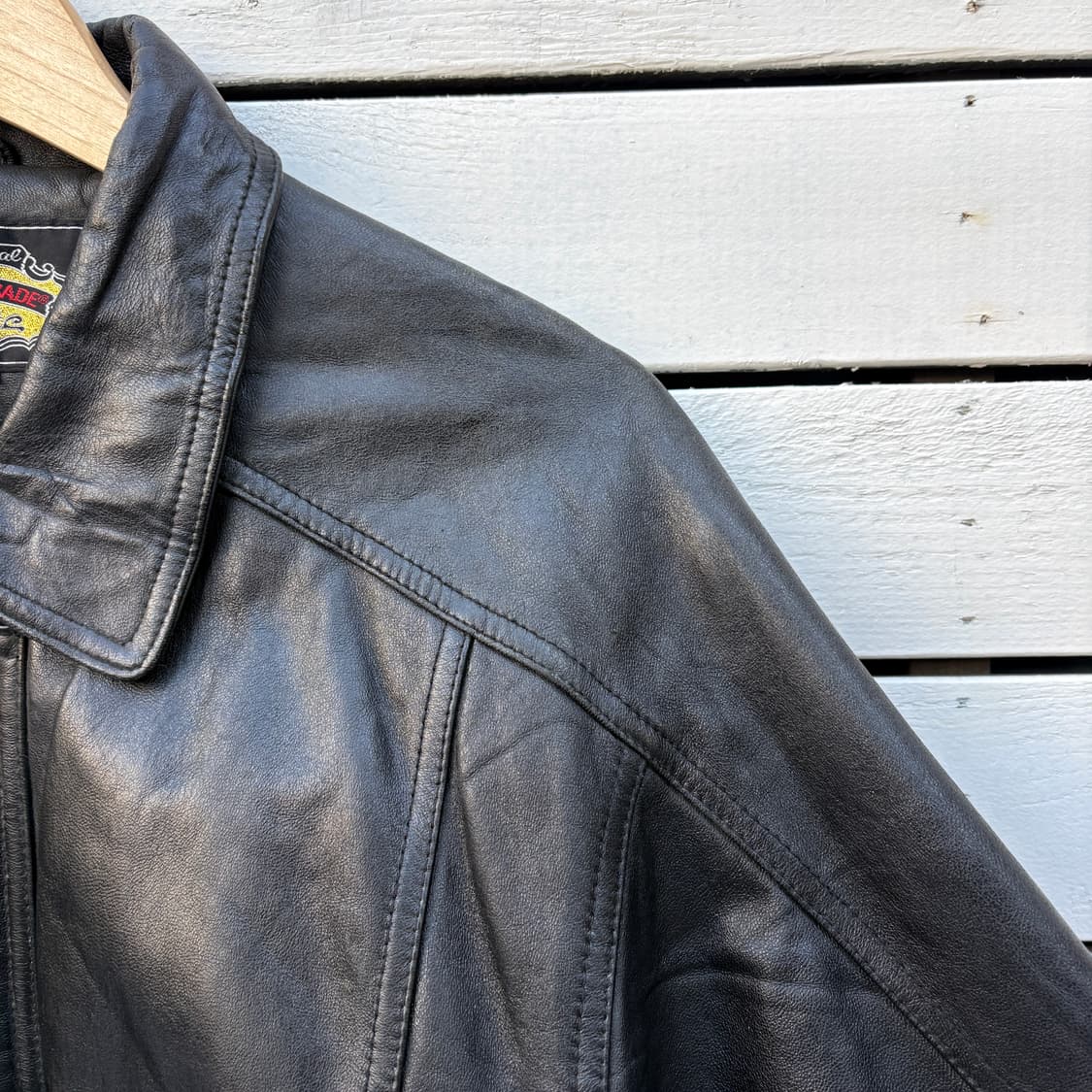 Vintage 빈티지 레더 가죽 자켓 상품이미지3