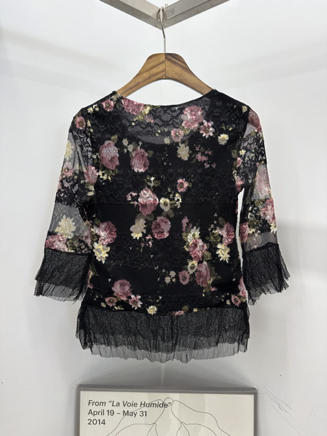 Mani betty 레이스 디테일 블라우스 (M) 상품이미지2