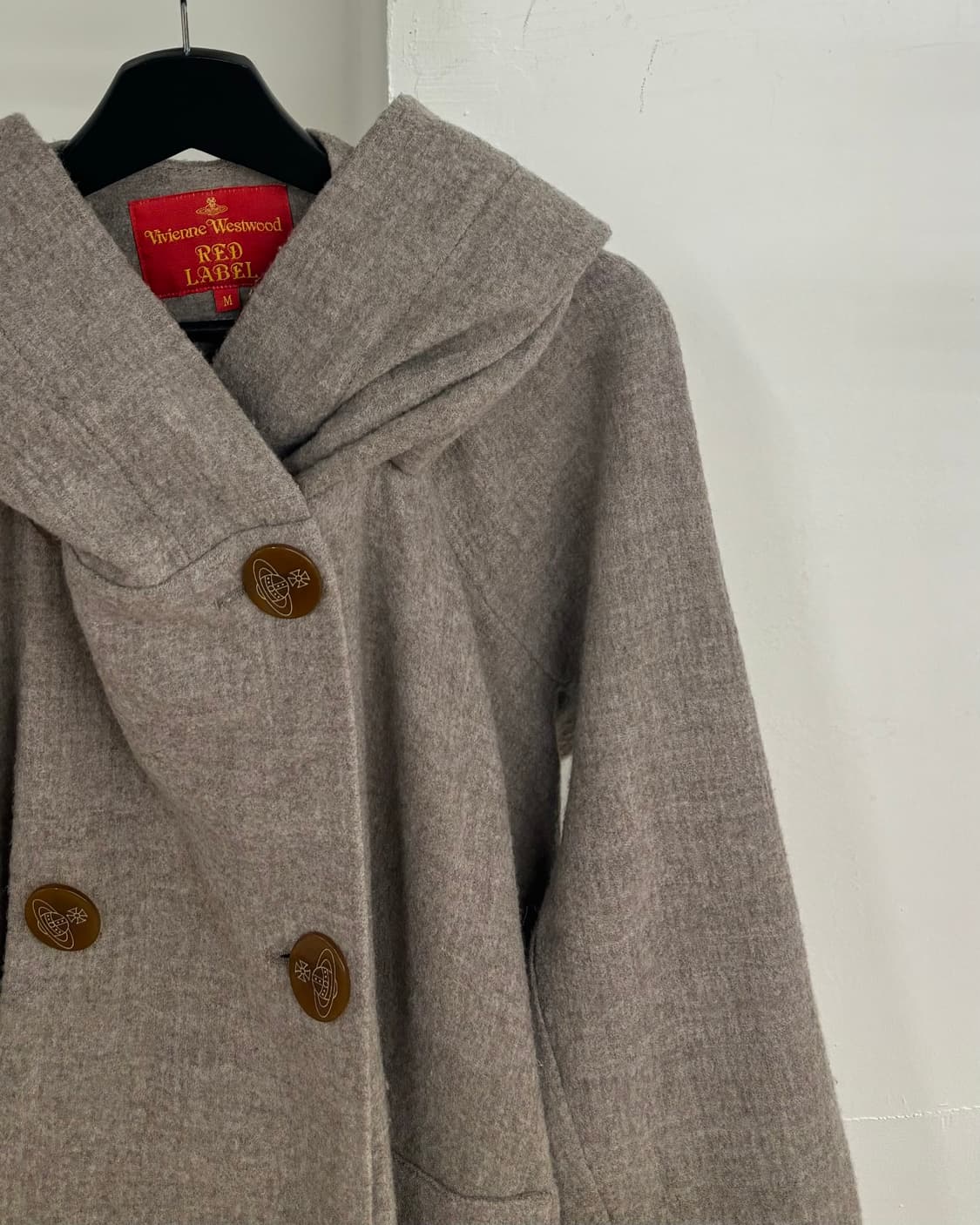 비비안 웨스트우드 레드라벨 후디 코트 상품이미지4