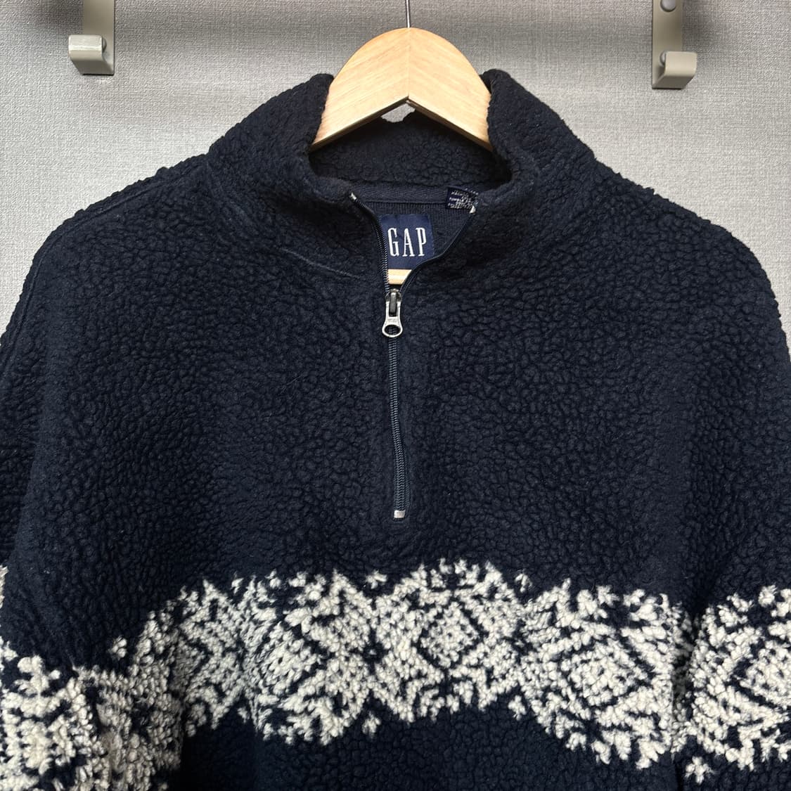 gap 양털 플리스반집업 상품이미지3