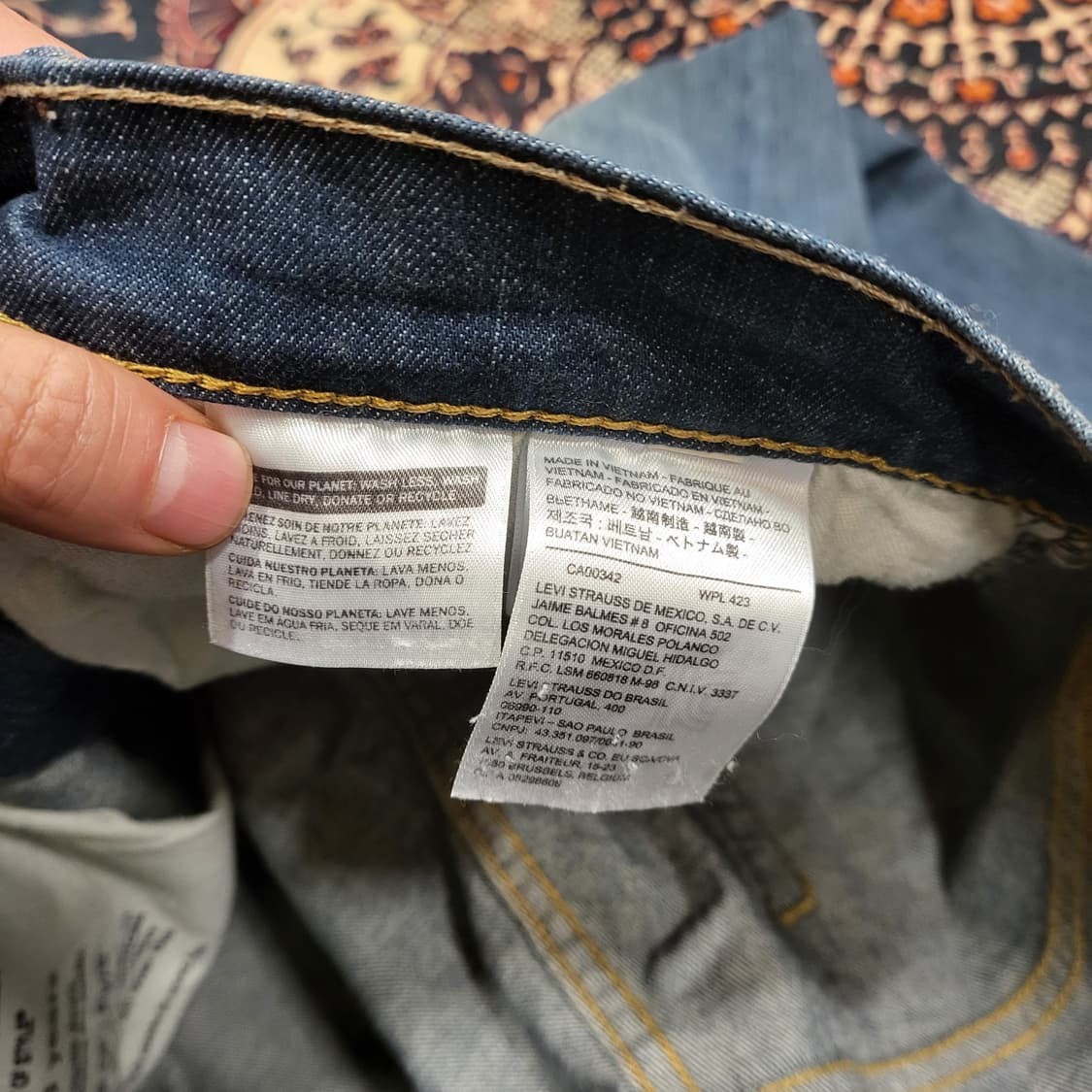 리바이스 청바지 504 (36) 상품이미지9