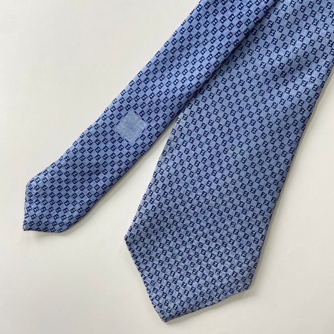 펜디 (FENDI) FF 모노그램 정품 명품 넥타이 상품이미지2