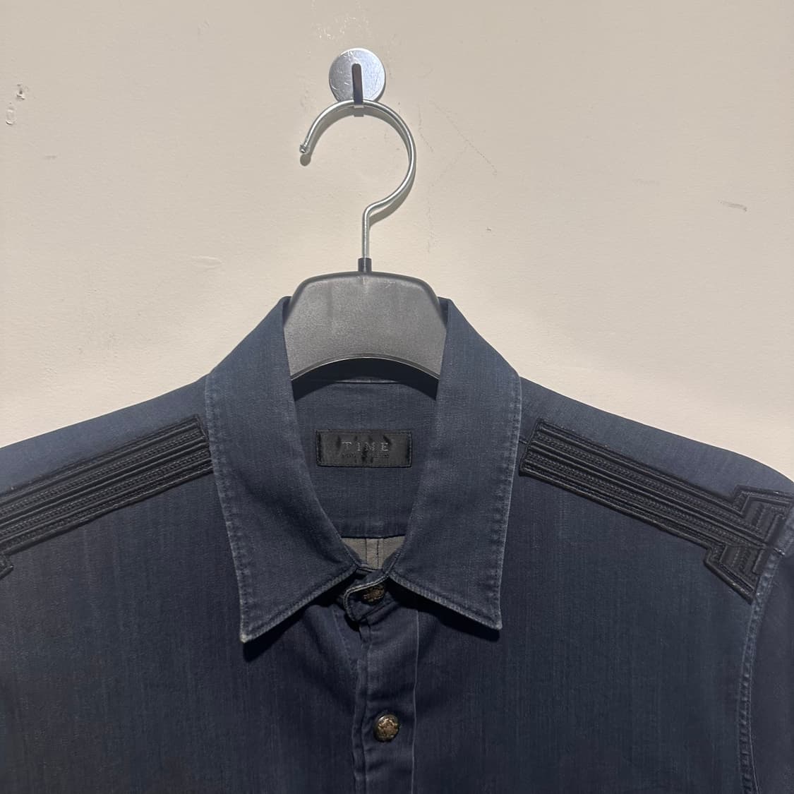 타임 옴므 데님 셔츠 상품이미지2