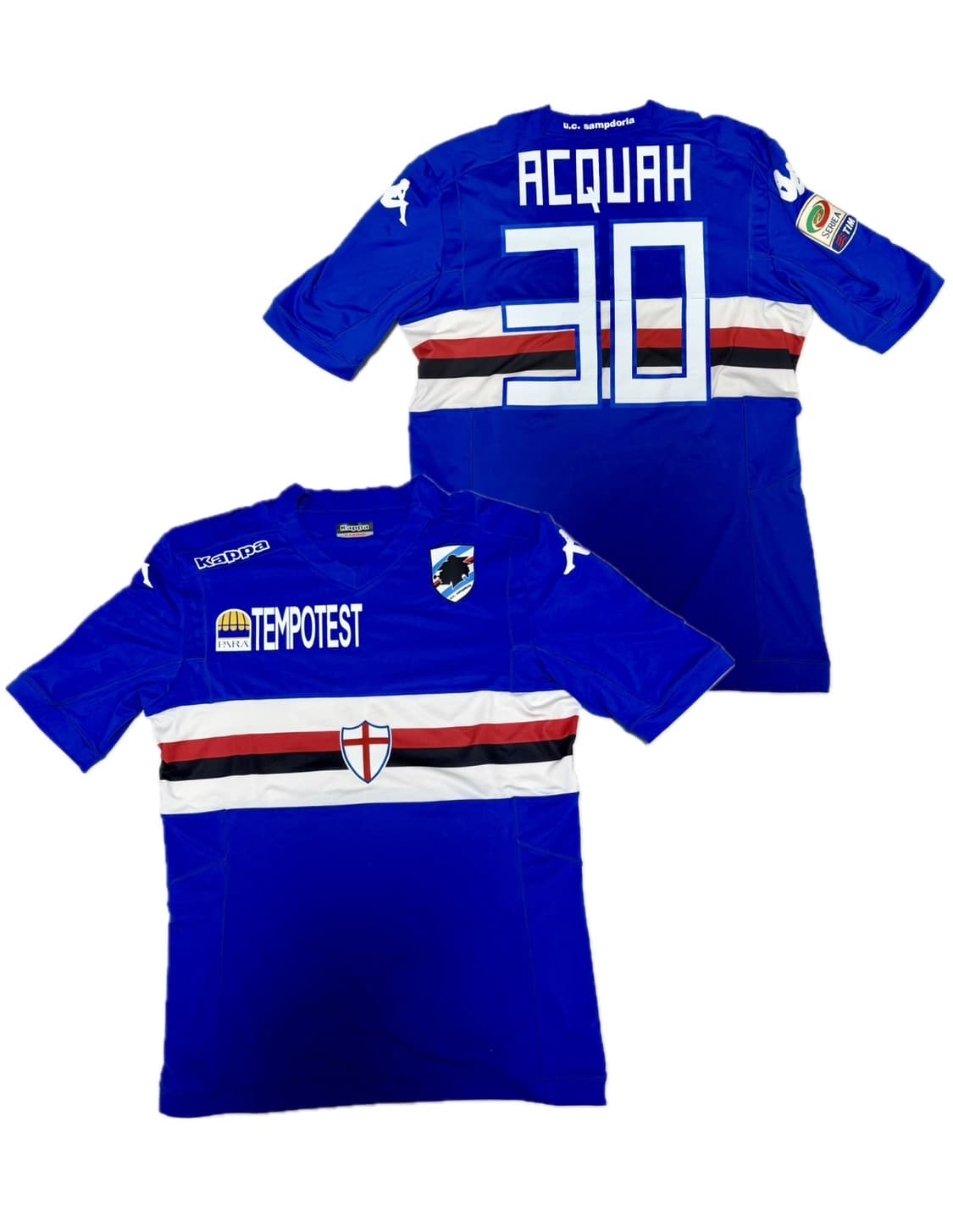 세리에A 11/12 삼프도리아 ACQUAH 축구 유니폼 팝니다 상품이미지2