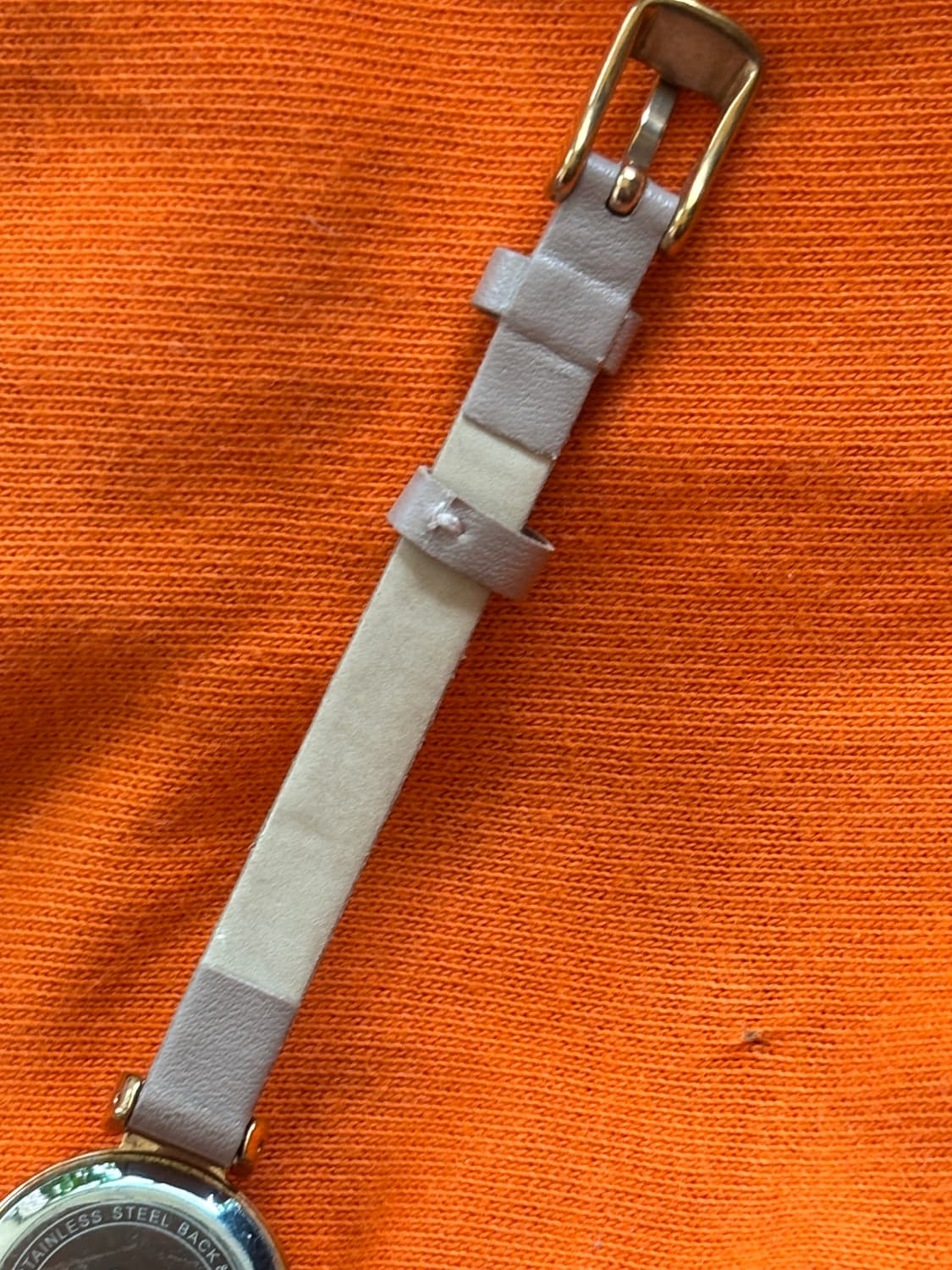 vintage crystal shop leather watch  상품이미지8