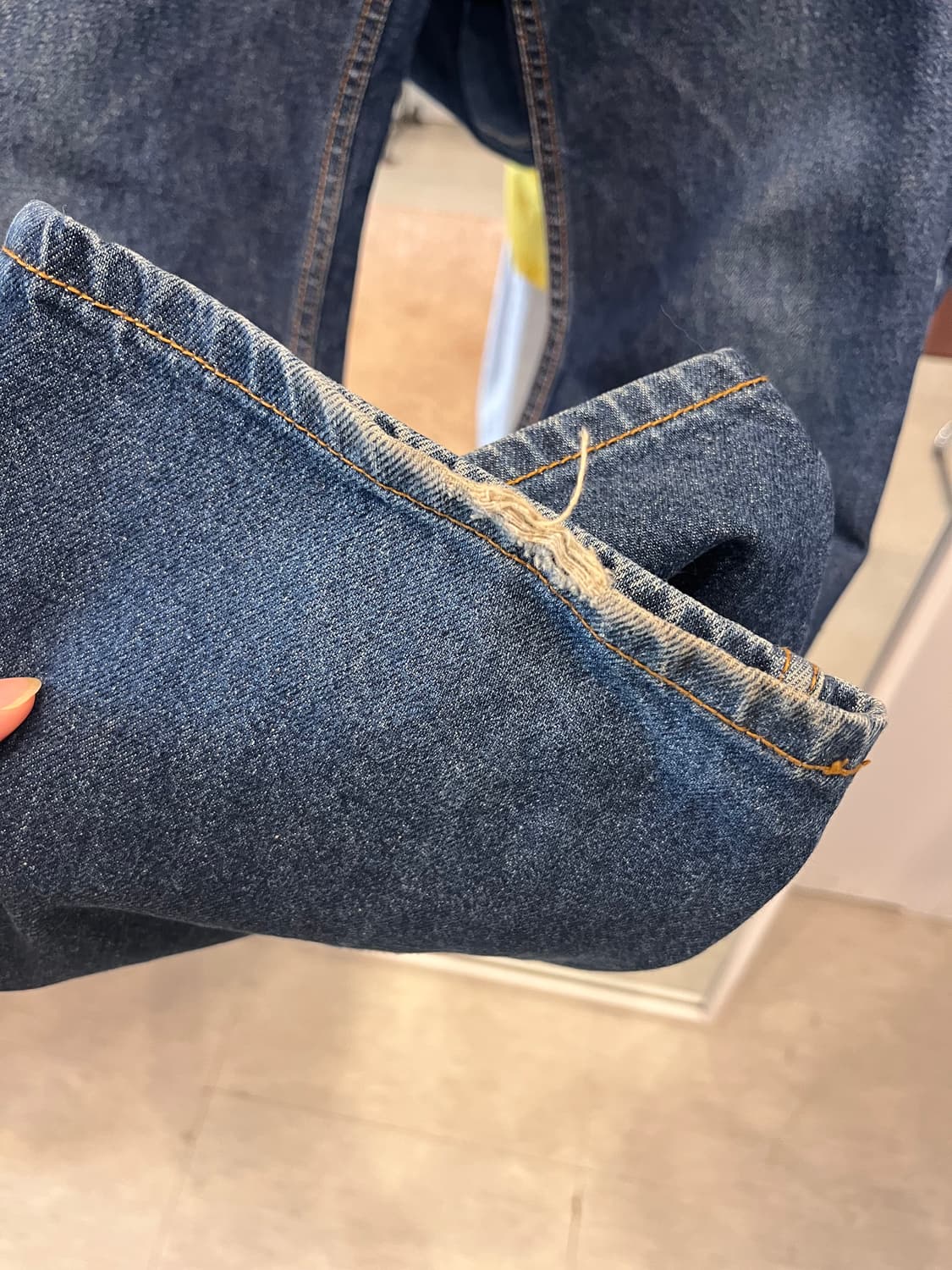 00s Levis 리바이스 220 오렌지탭 데님 팬츠 (30inch) 상품이미지8