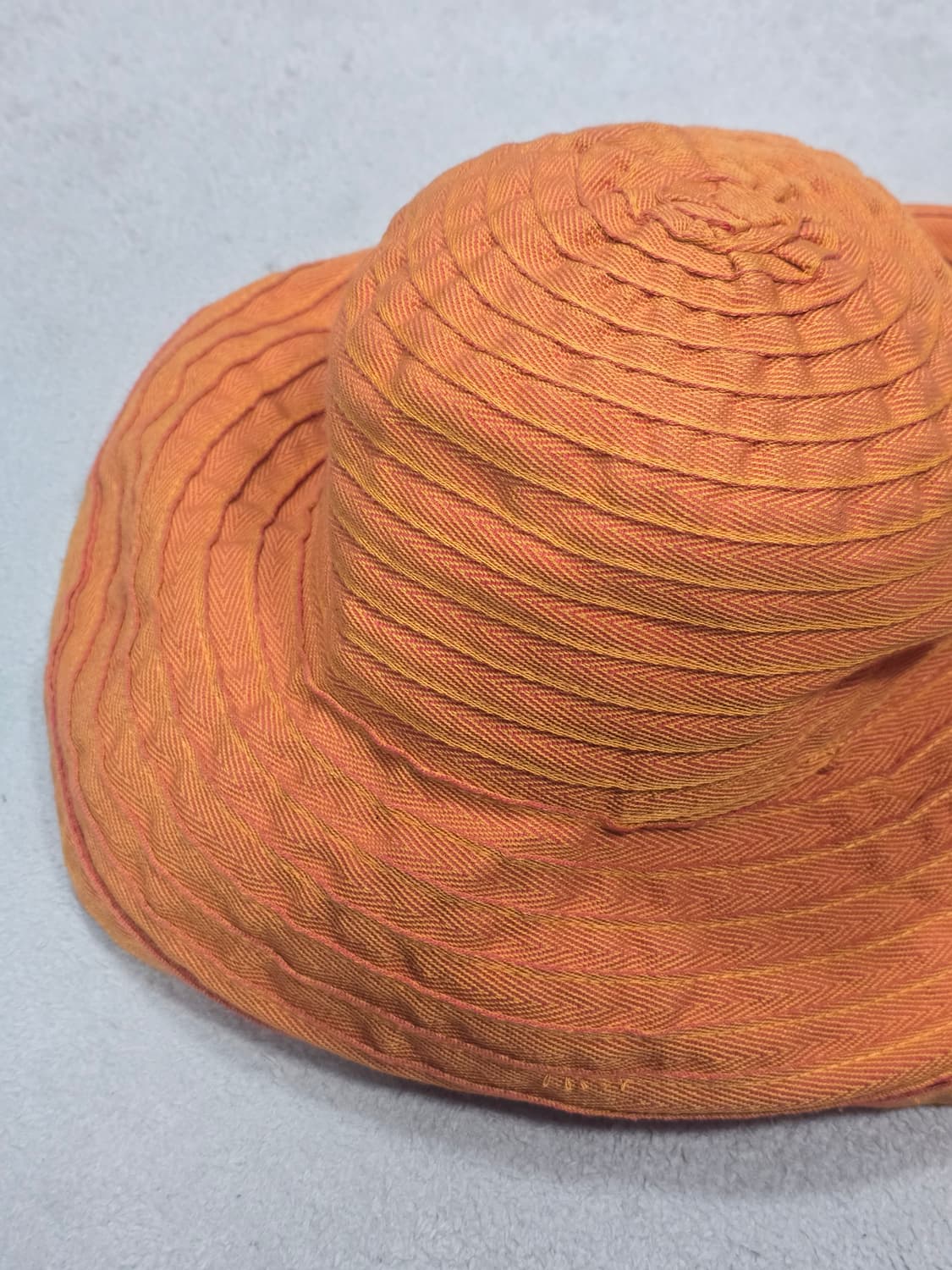 Hat & Dreams 주름 버킷햇 오렌지 상품이미지2