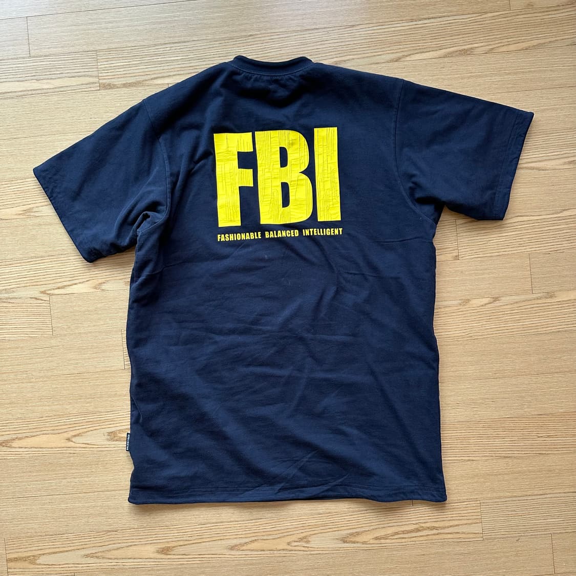 이어 오브 타이거 FBI 리버시블 반소매 티셔츠 - 네이비 상품이미지3