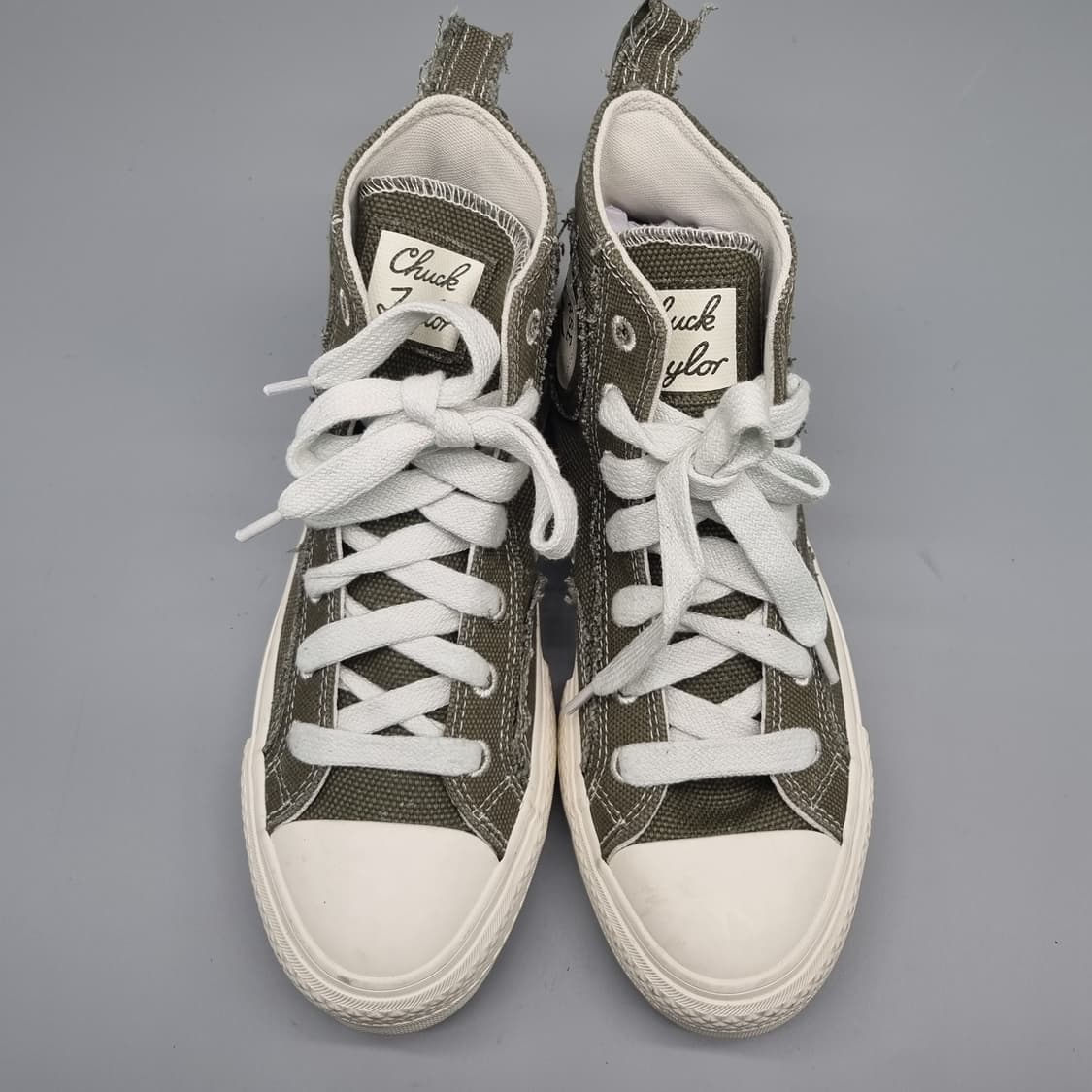 컨버스 척테일러 카키 여성플랫폼 240 상품이미지2