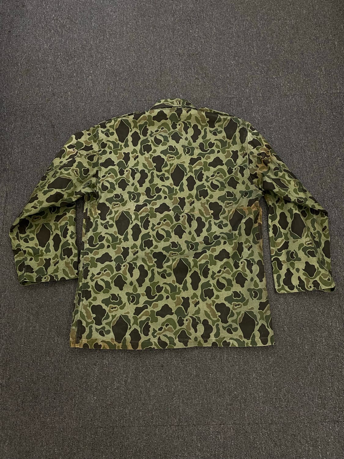 60s korea army 밀리터리 카모 셔츠 상품이미지5