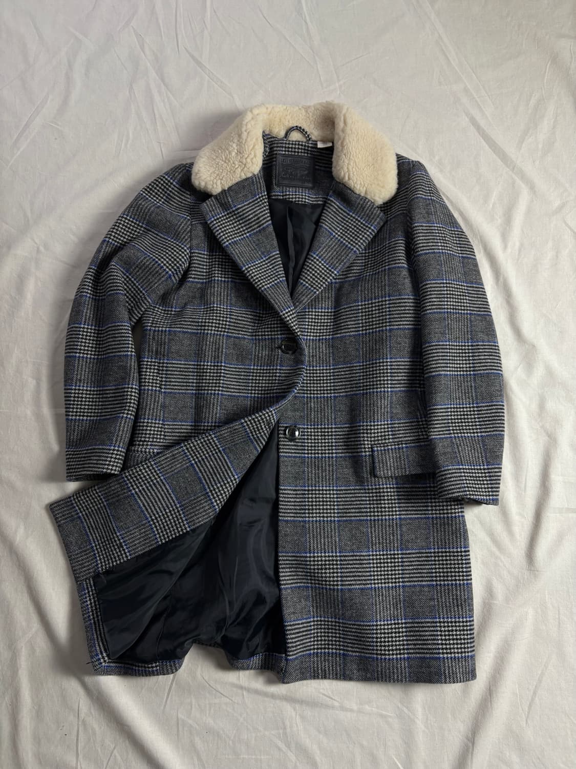 Levis 리바이스 아마야 울 혼방 코트 S 상품이미지1