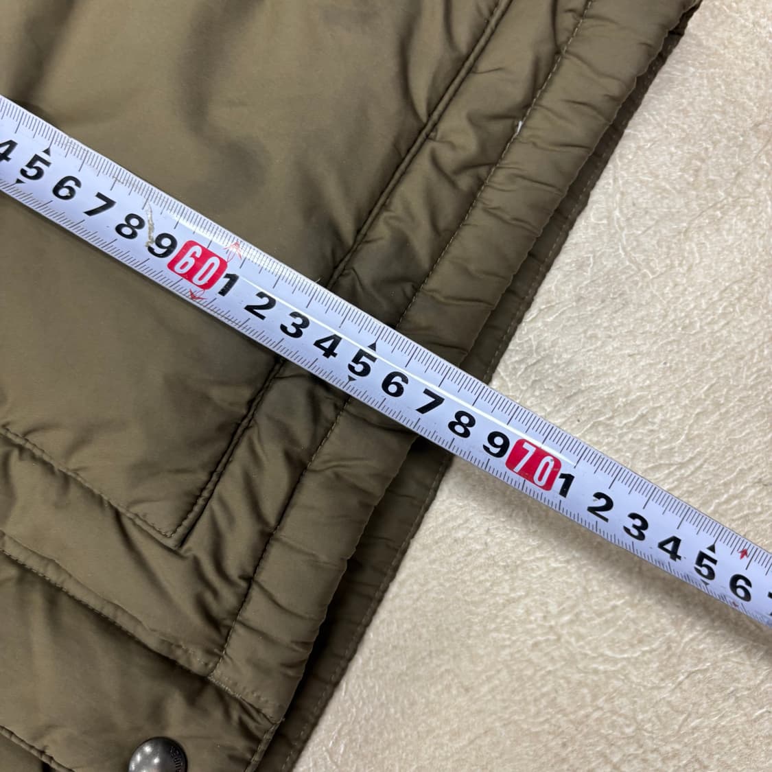 폴로 랄프로렌 포니 카키 푸퍼 패딩 상품이미지5