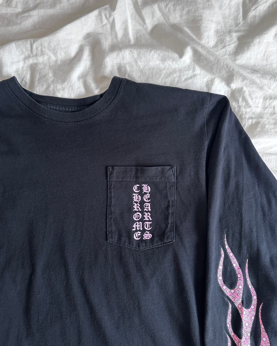 vintage chrome hearts flame LS(hold) 상품이미지5
