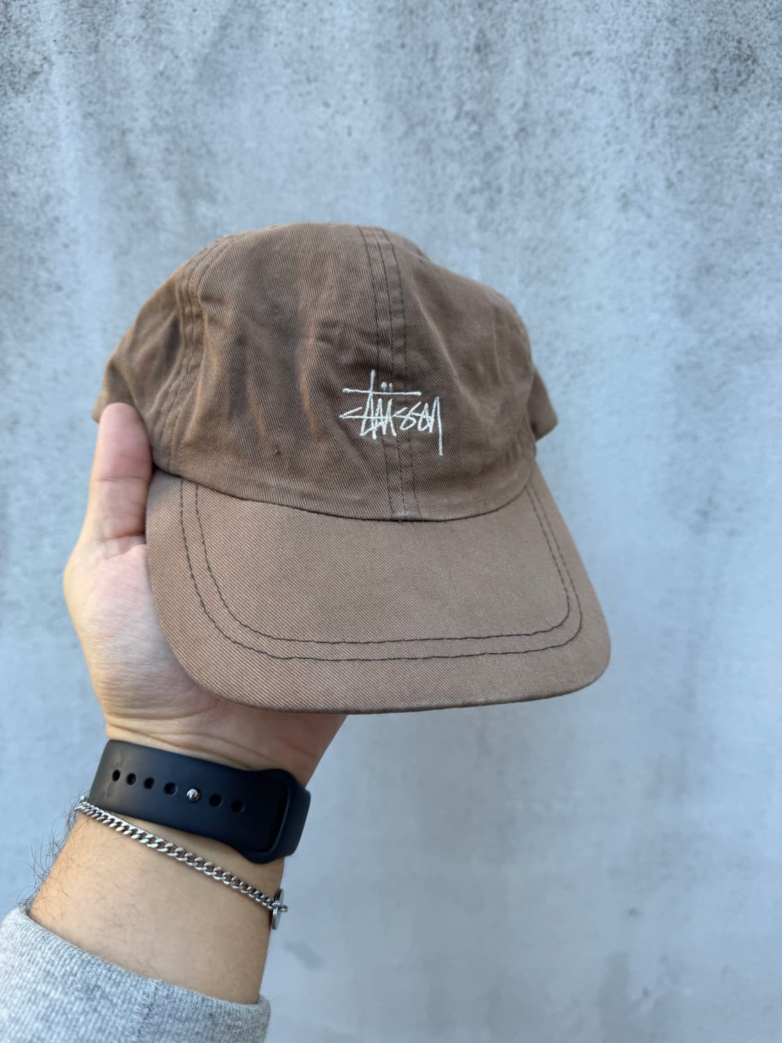 90s 스투시 Script Logo 볼캡 상품이미지3