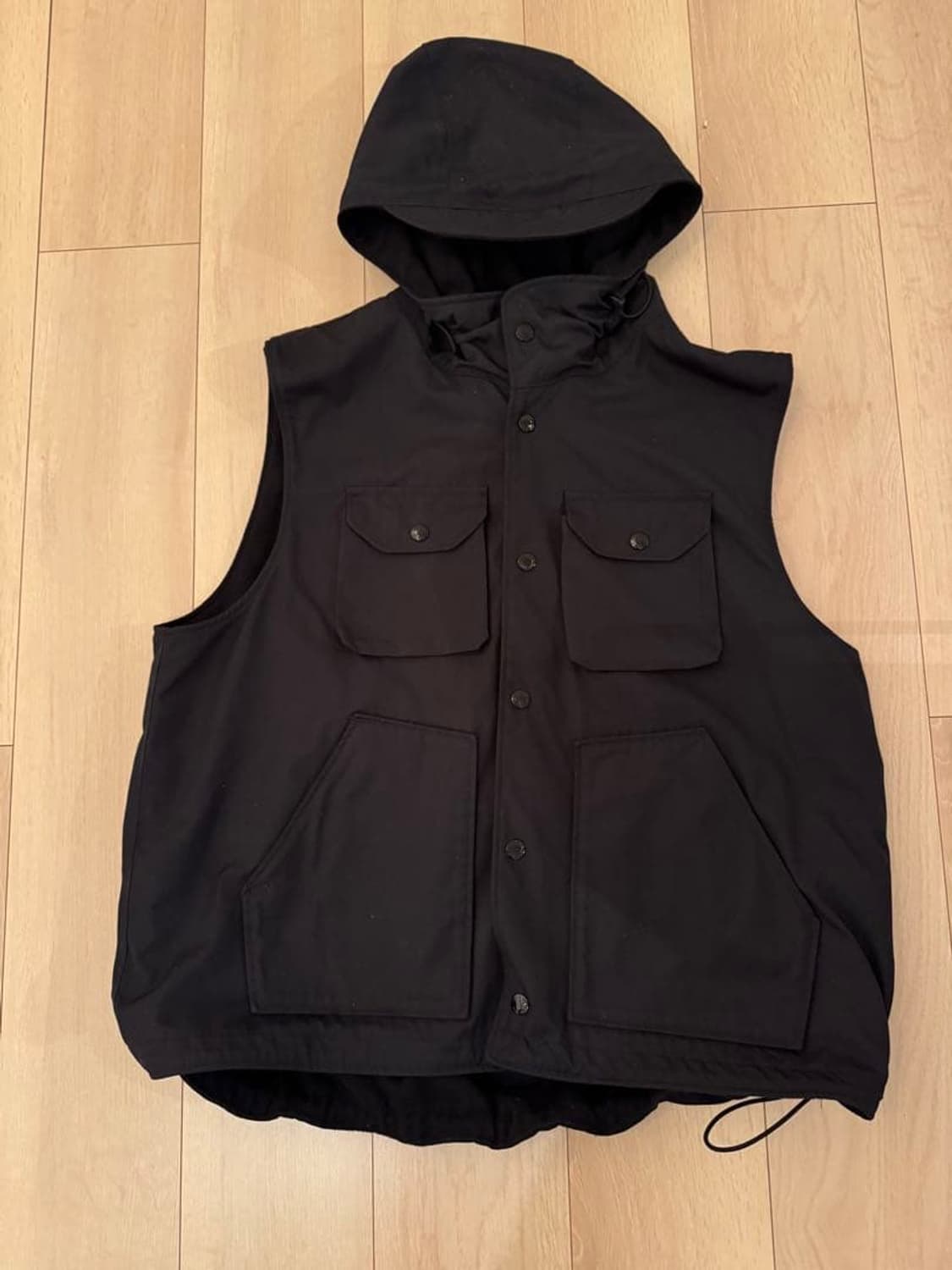 [M] 엔지니어드가먼츠 필드 베스트 블랙 상품이미지1