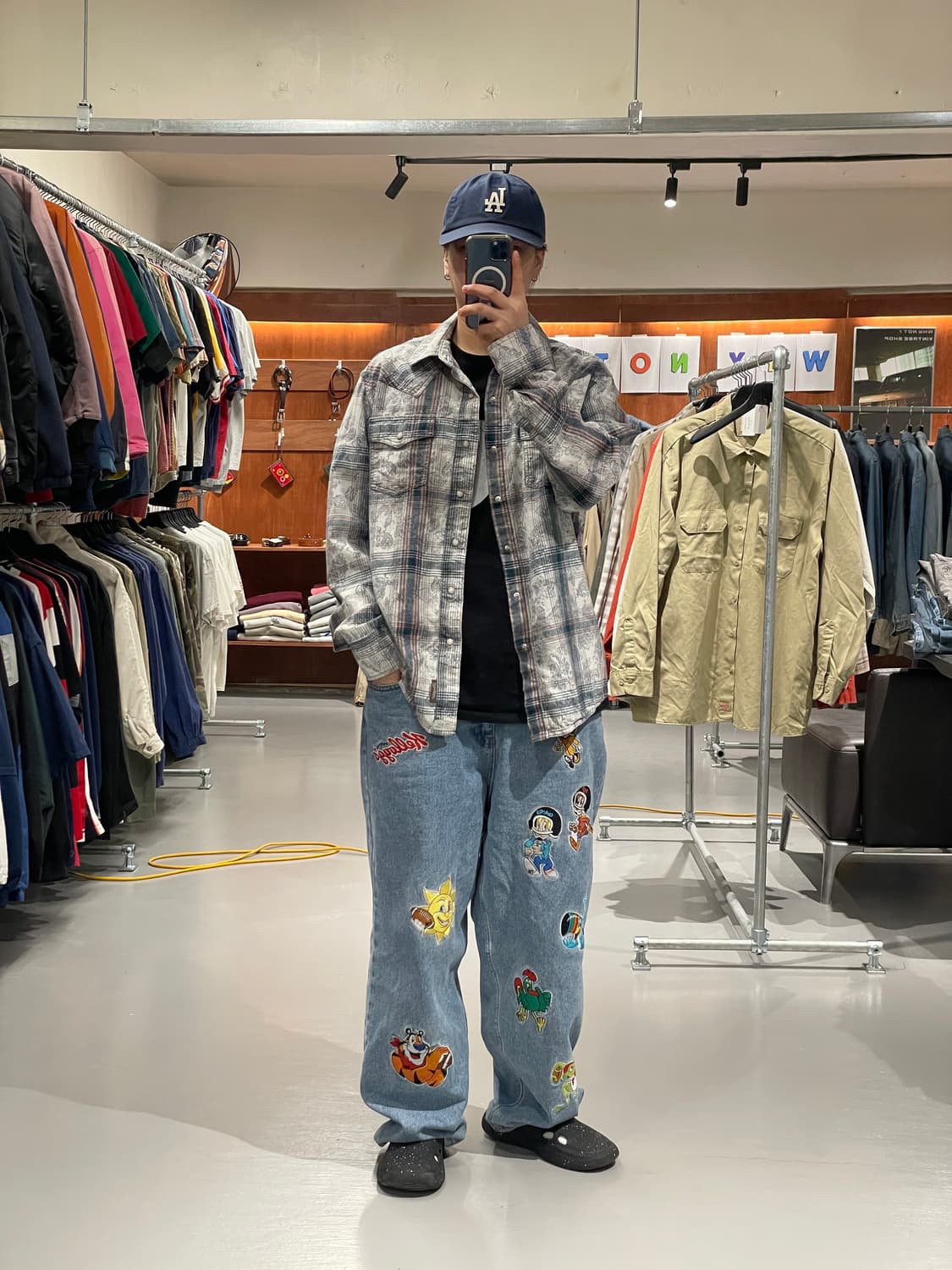 랭글러 웨스턴 셔츠   상품이미지3