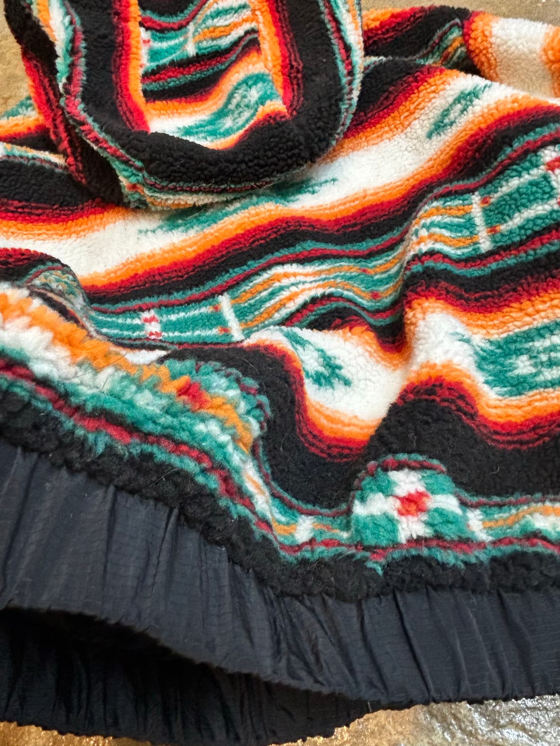 쥬시쥬디X 홀라인 나바호 문양 플리스 자켓   상품이미지8