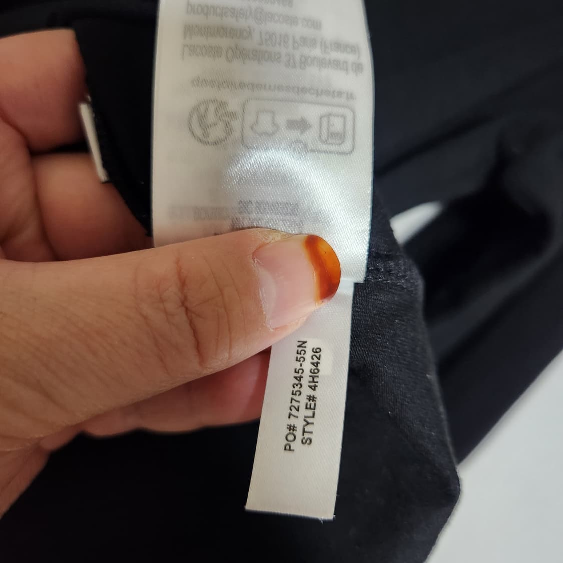 라코스테 슬리브 긴팔티 남95 상품이미지5