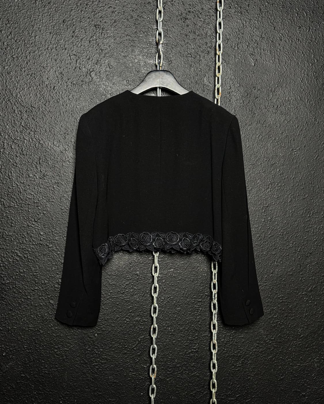 Cropped No-Collar Jacket 상품이미지10