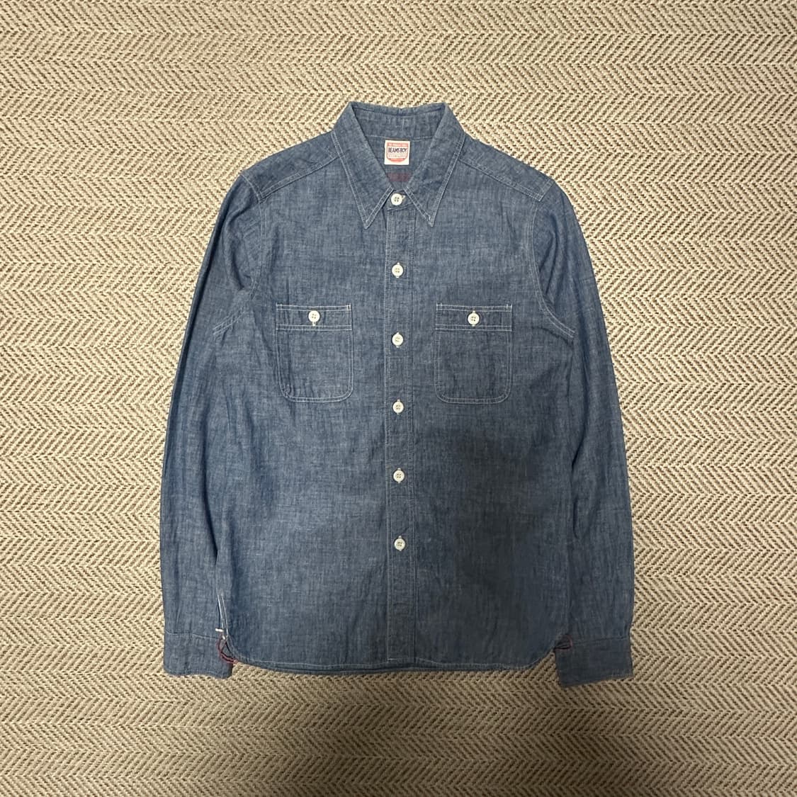 BEAMS BOY japan made denim shirt 상품이미지1