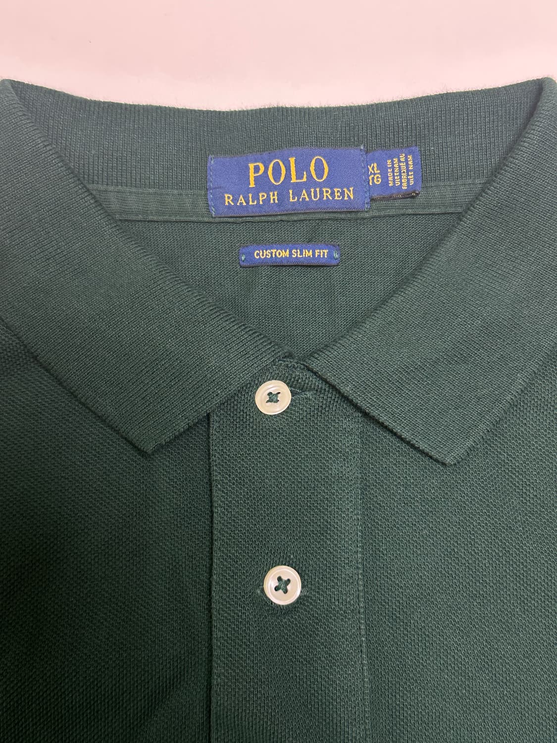 [XL] 폴로 피케 셔츠 그린 상품이미지2