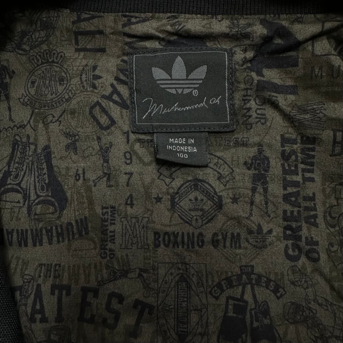 아디다스 x 무하마드알리 한정판 컬렉션 트랙탑 상품이미지5