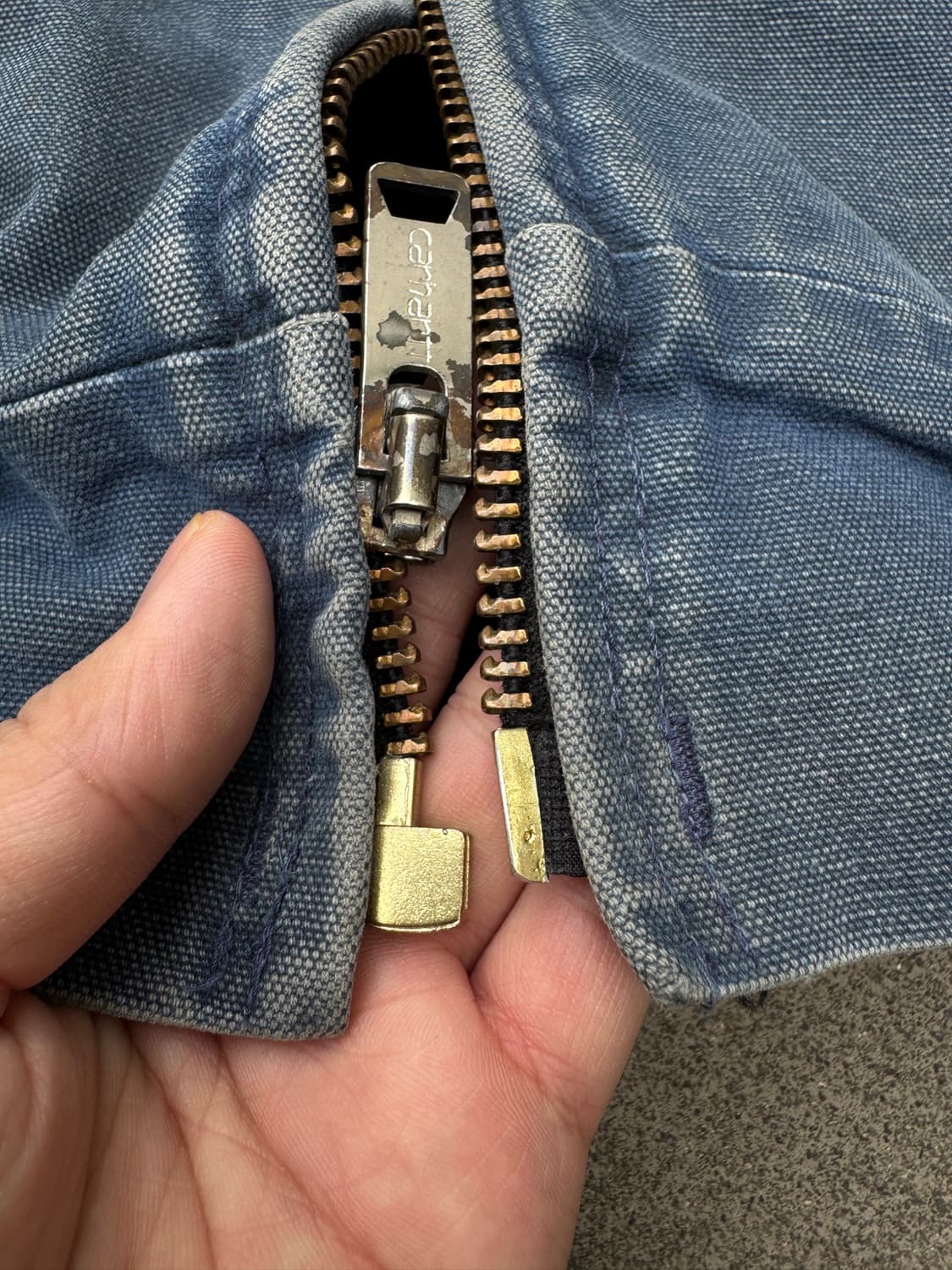 (L) Carhartt Active J68 BLU 상품이미지5