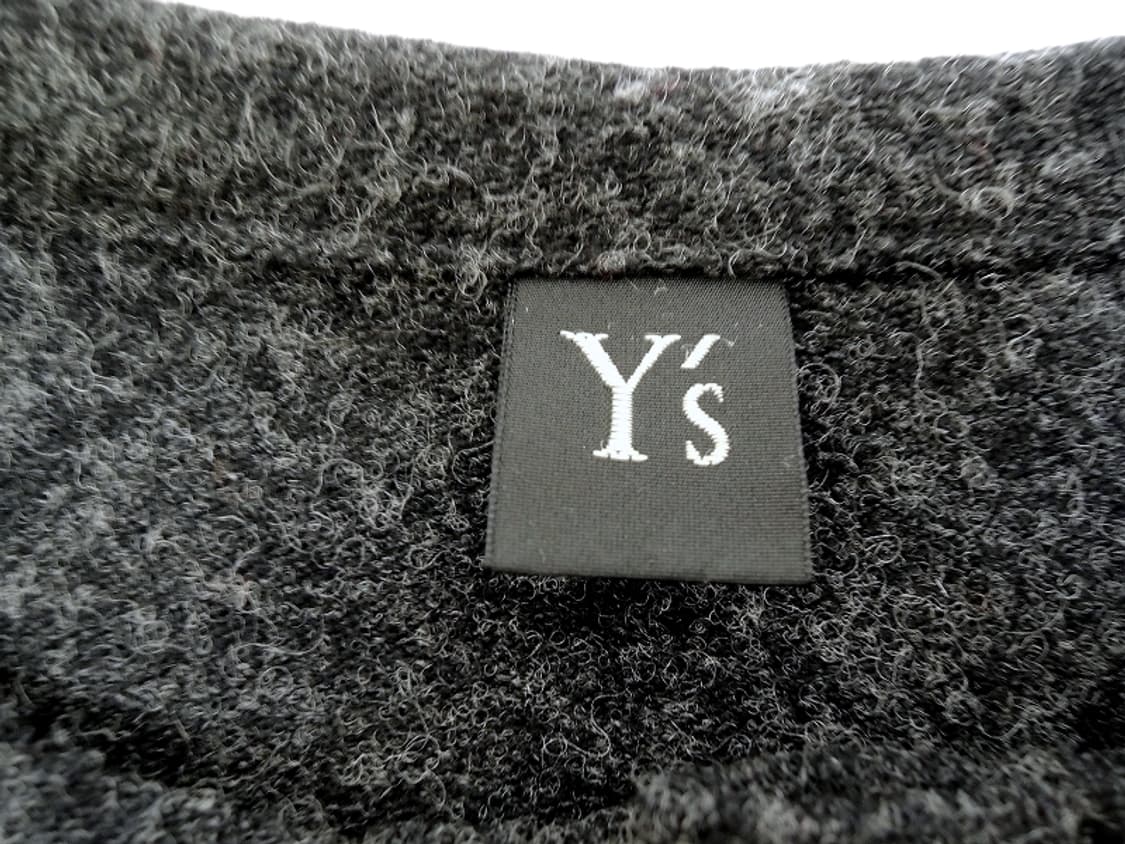 요지 야마모토 와이즈 울 캐시미어 가디건 상품이미지3