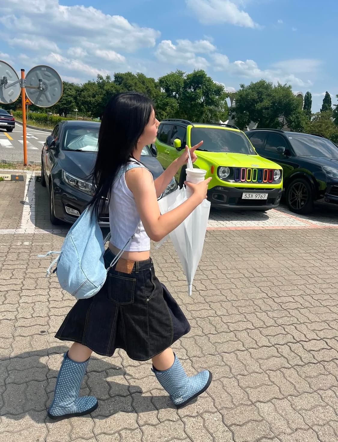 Safarispot TWO DENIM LONG SKIRTS 상품이미지1