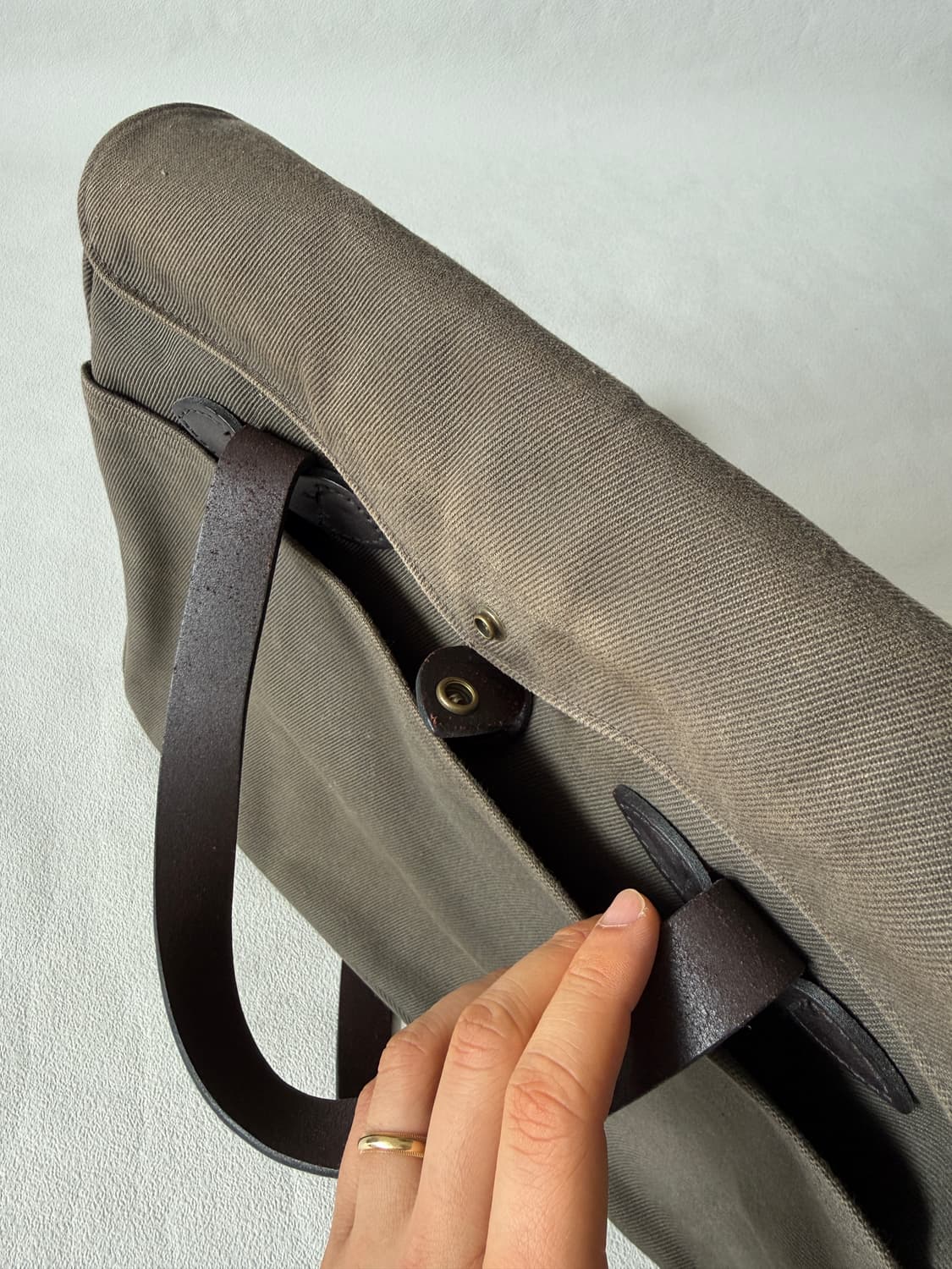 필슨(FILSON) 캔버스&레더 토트백(크로스 가능) 상품이미지3