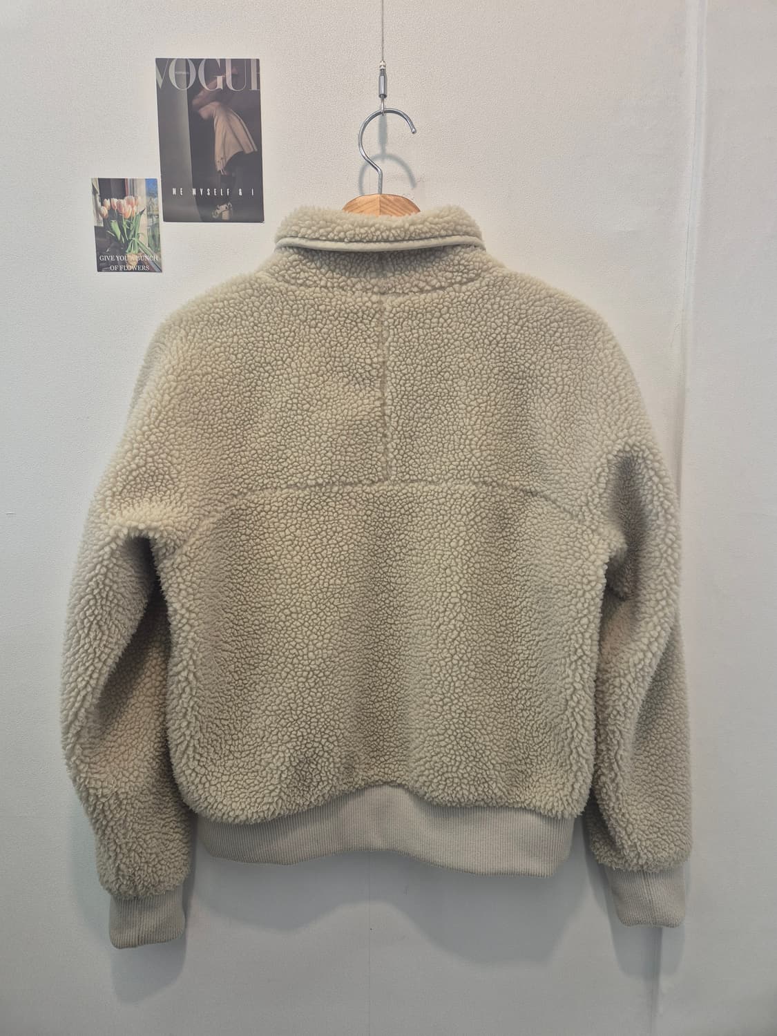 파타고니아 숄카라 플리스 자켓 아이보리 S 상품이미지3