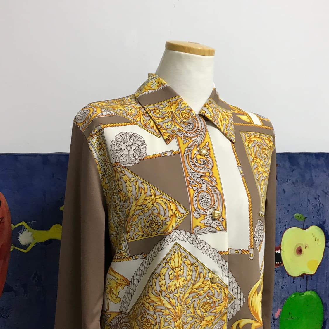 B5) Japan Vintage Blouse 상품이미지5