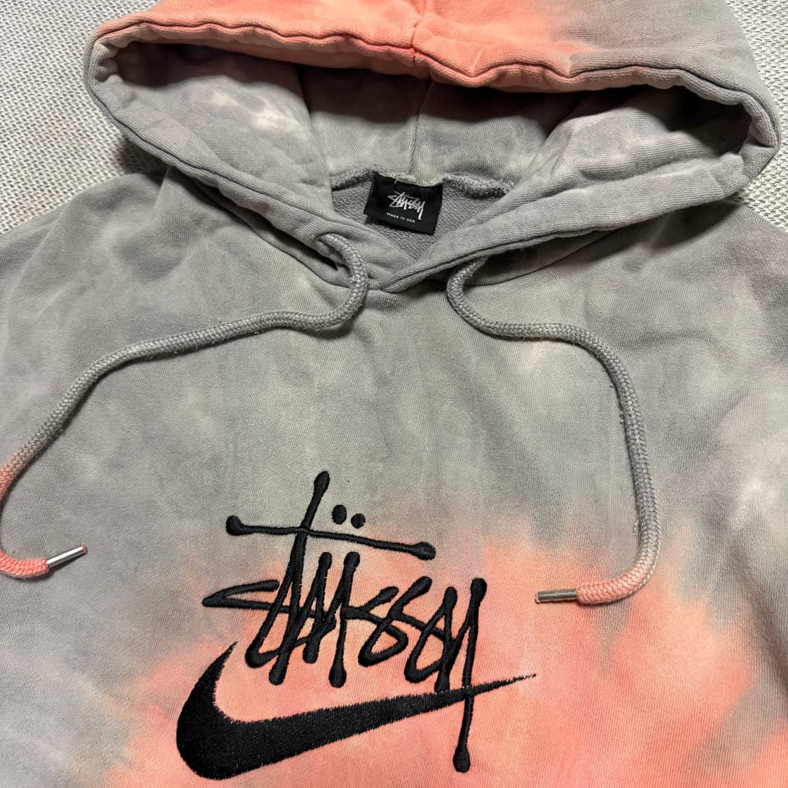 스투시 나이키 타이다이 후드티 상품이미지2