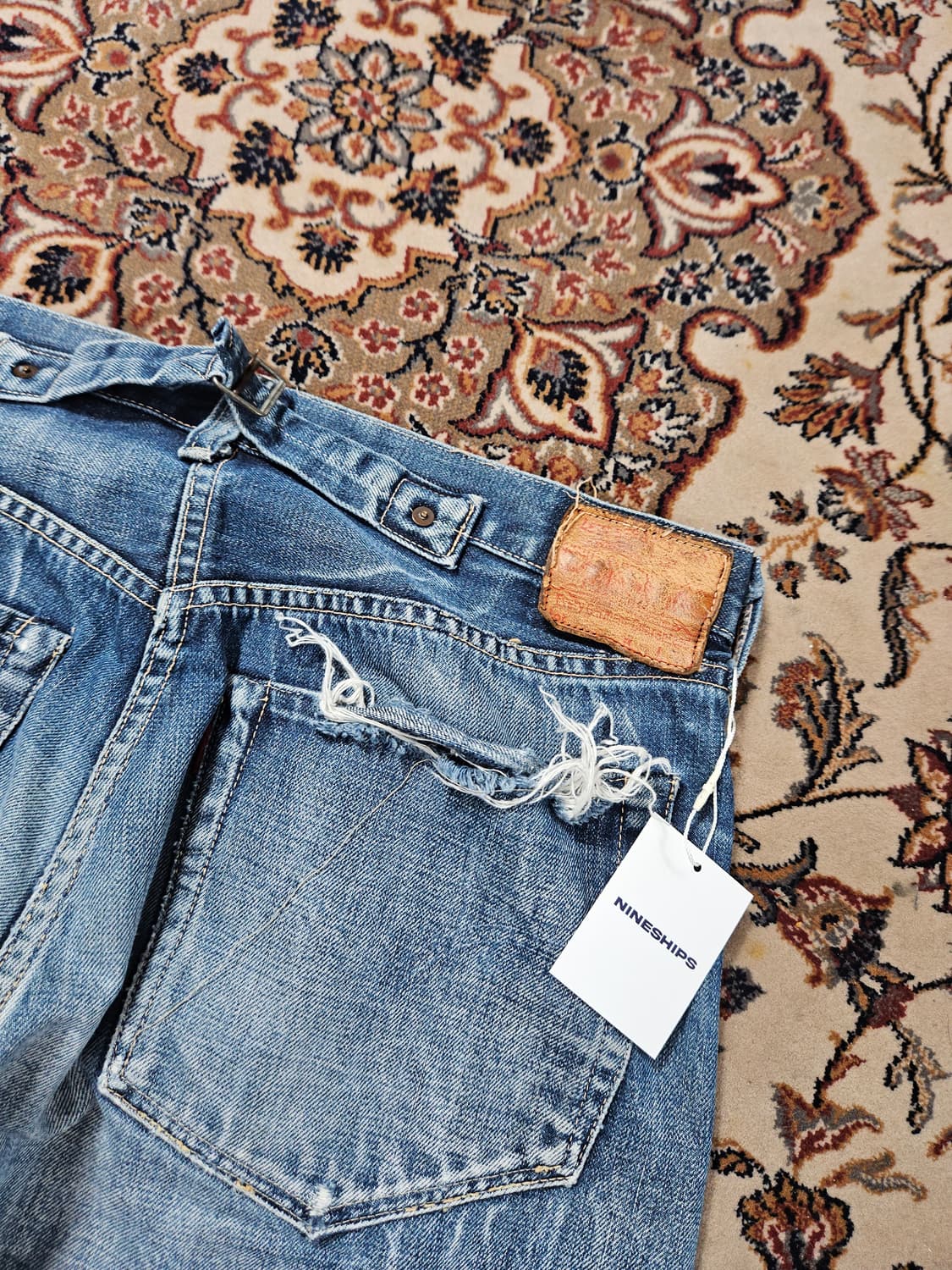 2000's LVC 37501 디스트레스 셀비지 청바지 38 실측 36 상품이미지9