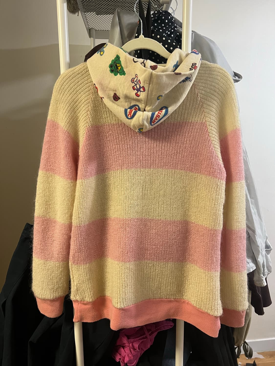 히스테릭 글래머 후드 니트 상품이미지2