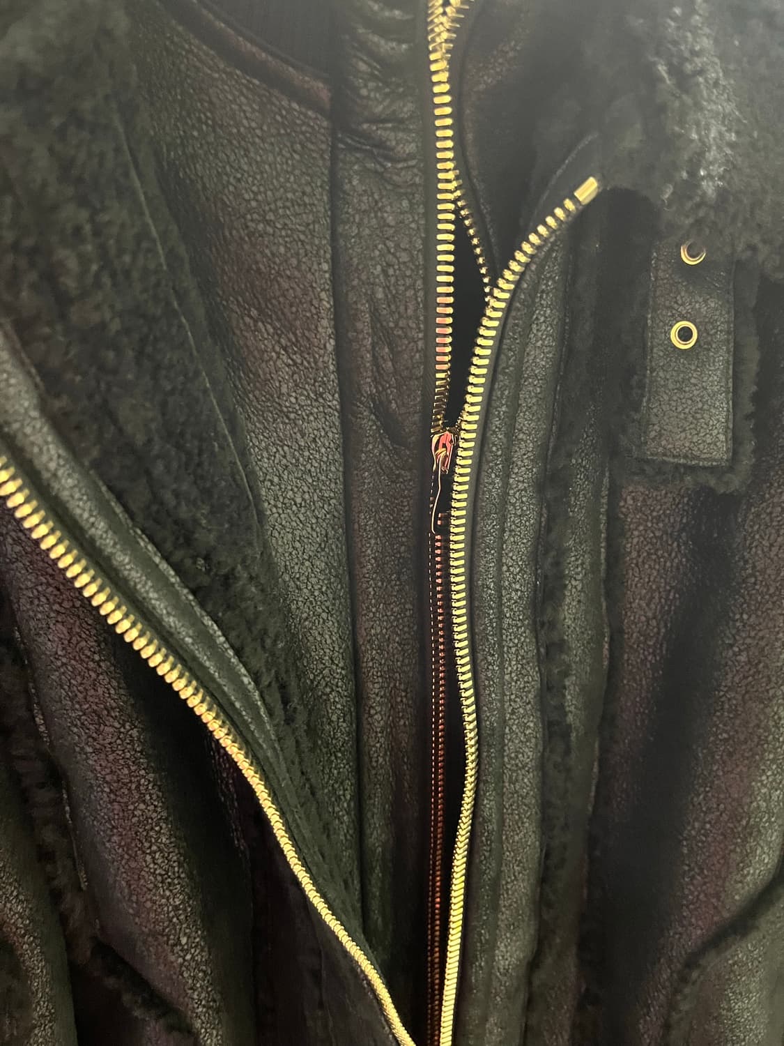 발망 Balmain 시어링 라이닝 무스탕 재킷 52 상품이미지2