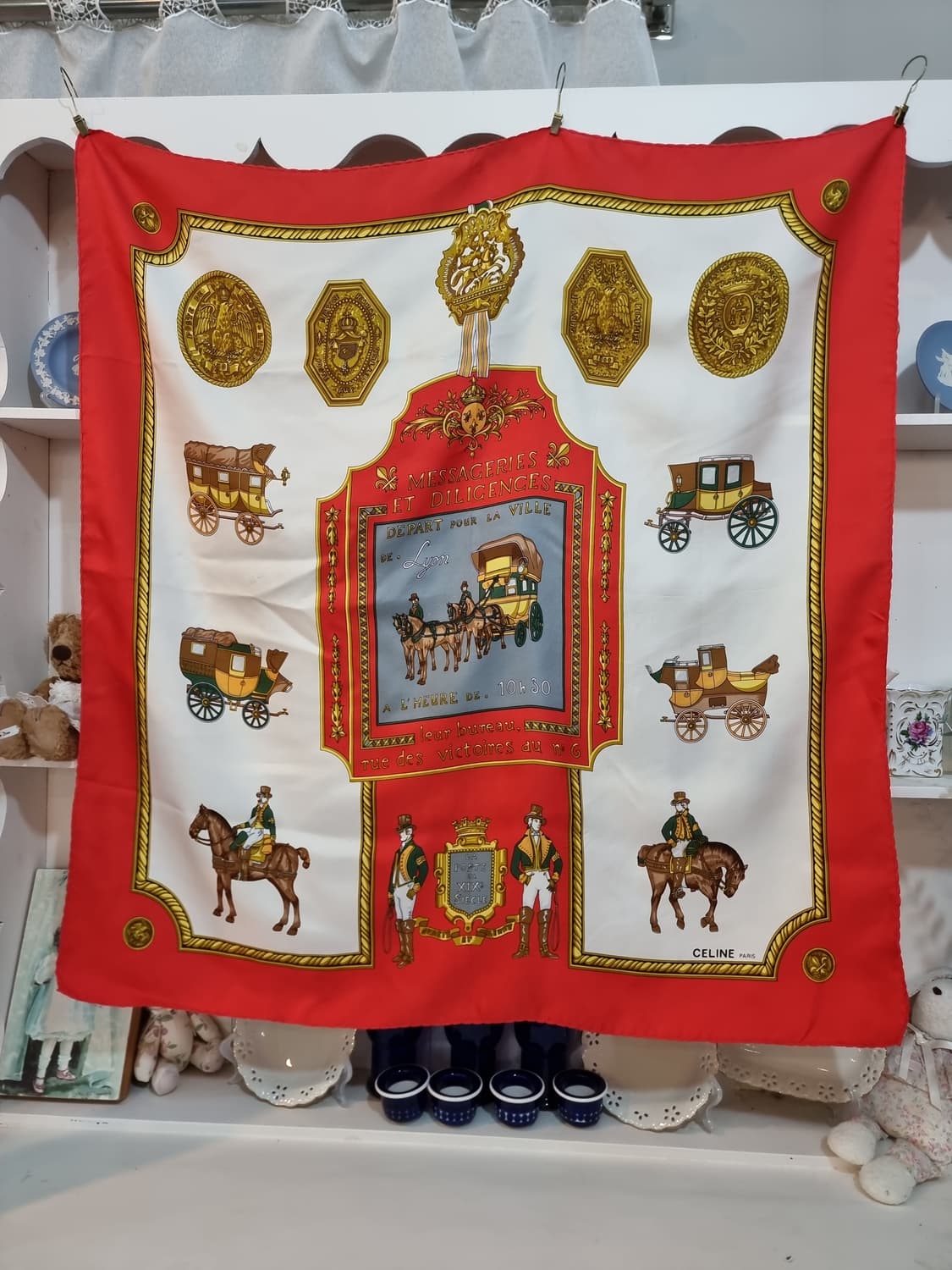 셀린느 빈티지 스카프 상품이미지1