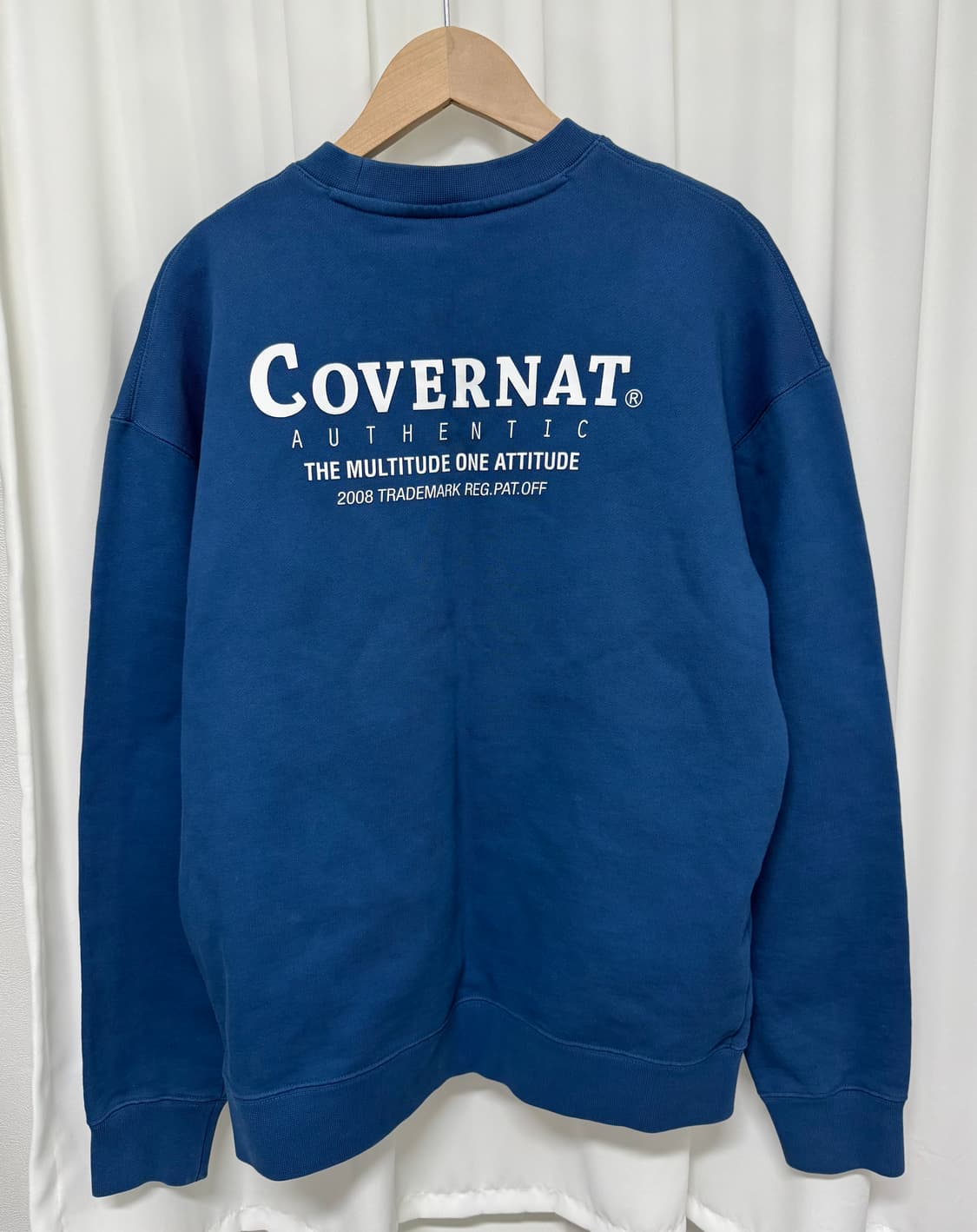 커버낫 블루 맨투맨 상품이미지6