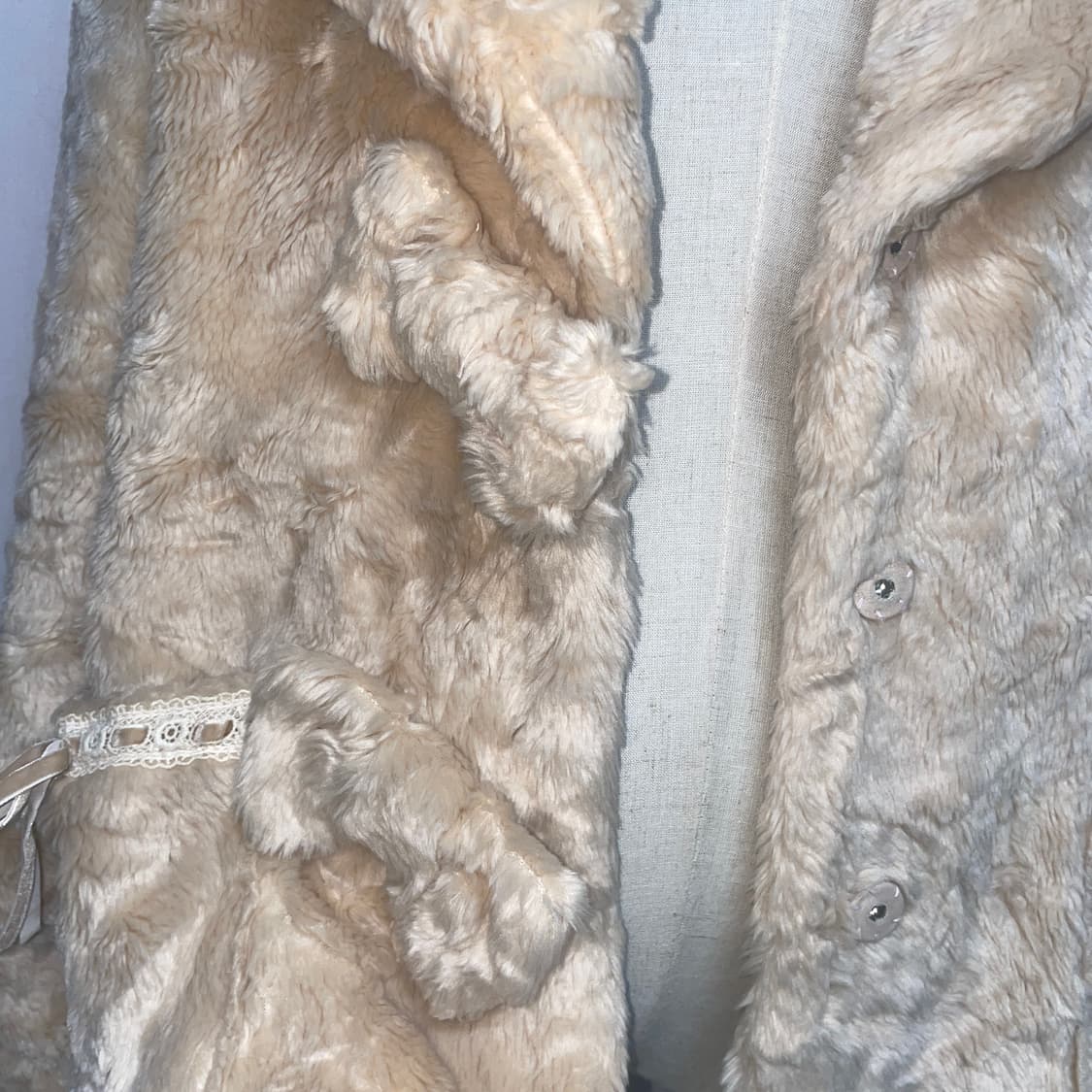 lizlisa 리즈리사 퍼 자켓 양산형 달천깔 오네갸루 히메갸루 유일매물 상품이미지3