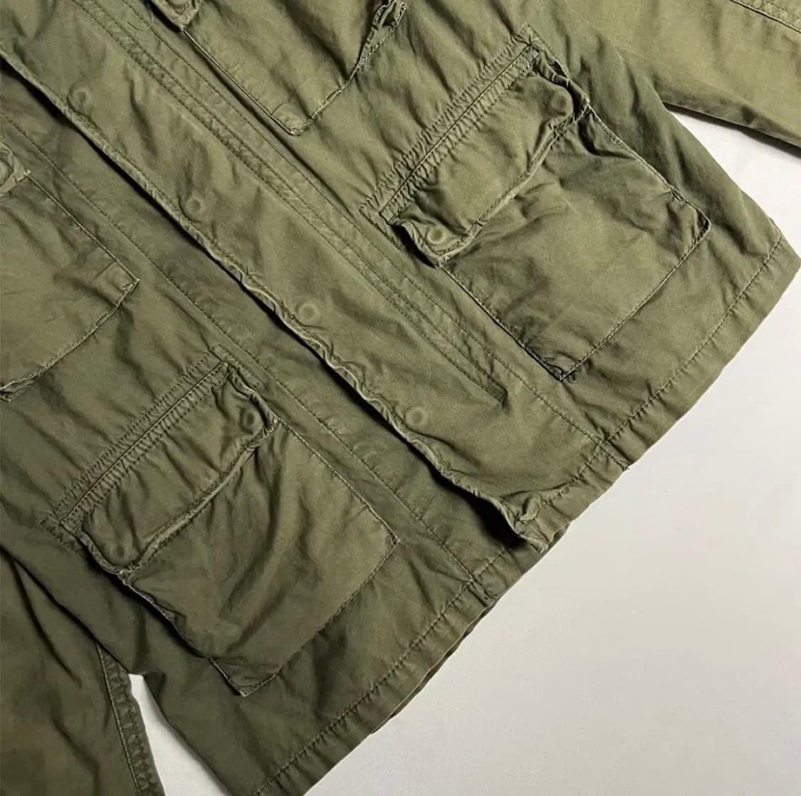 beams 빔즈 밀리터리 퍼티그자켓 L 상품이미지3
