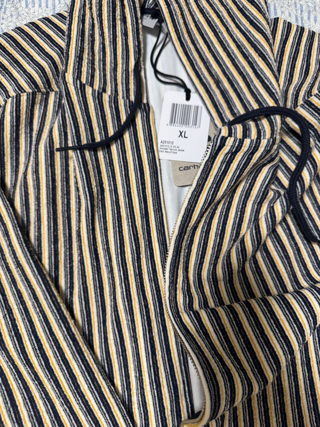 carhartt wip hooded texture jacket 후드집업 상품이미지1