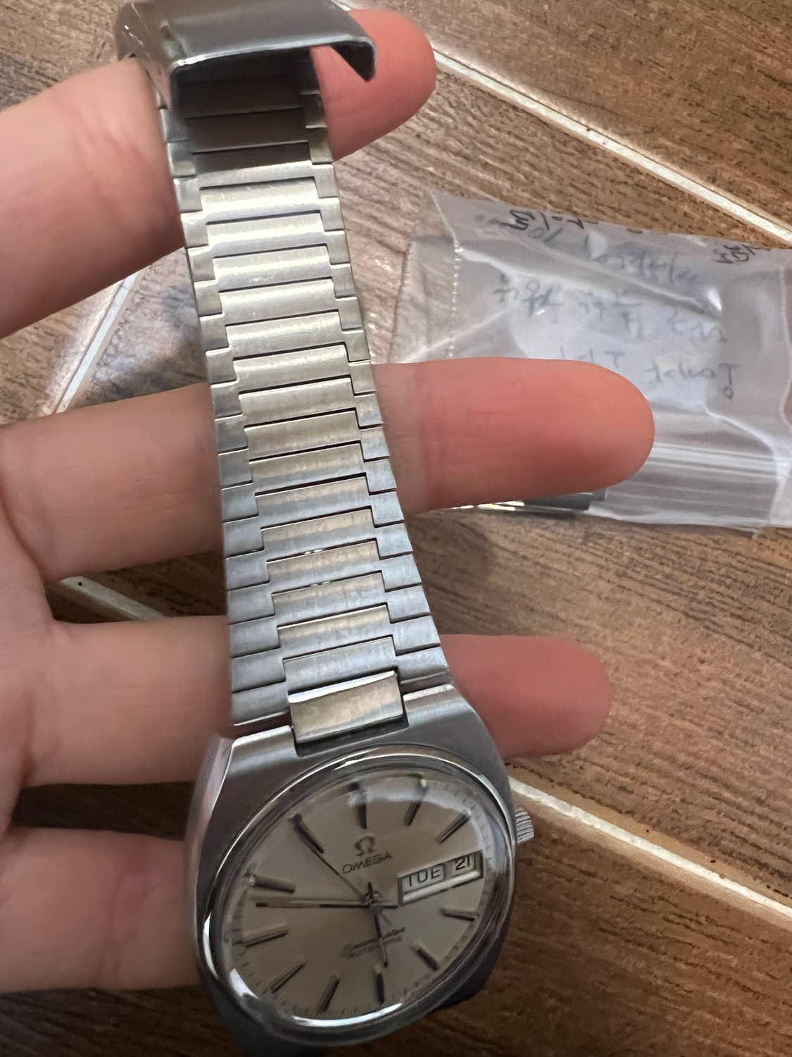 오메가 빈티지 씨마스터 고구마 올제치 오버홀 폴리싱 ㅇ (테레비 뻐뻐시) 상품이미지2