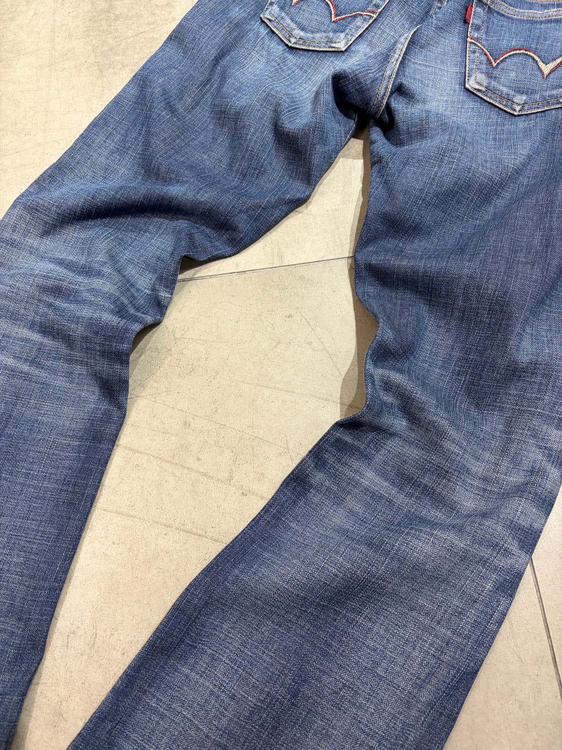 EDWIN 세미 부츠컷 데님팬츠 상품이미지7