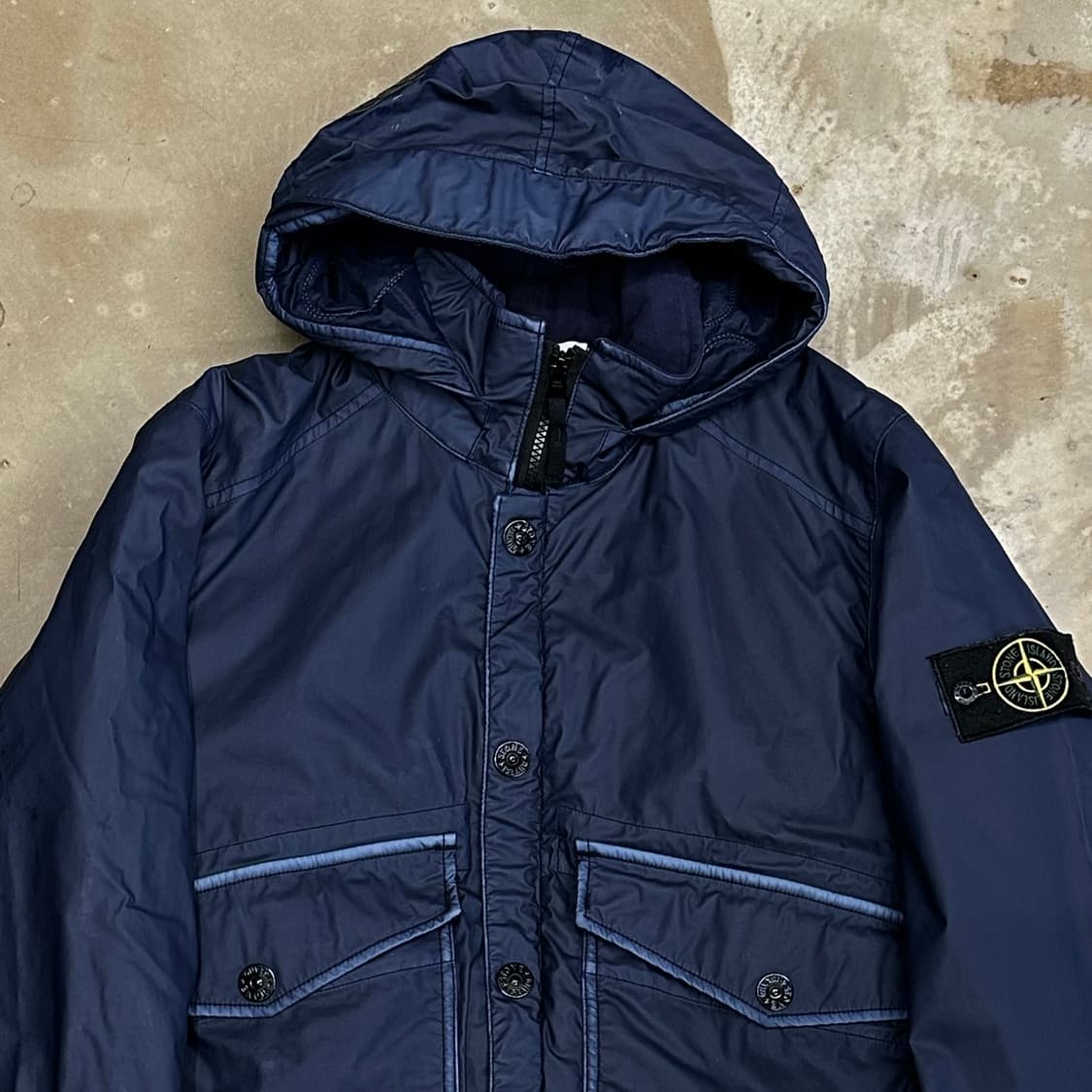 S 스톤아일랜드 패치와펜 모슬린 고마타 자켓  상품이미지1